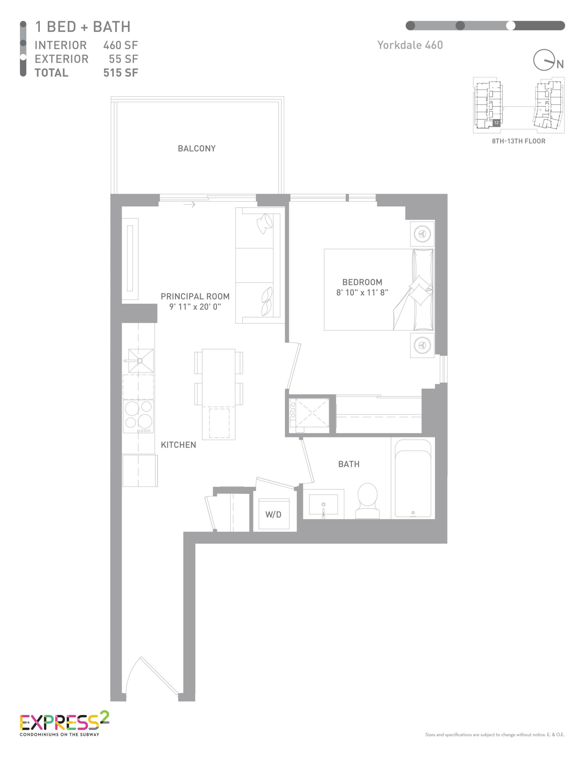 Yorkdale 460 floor plan