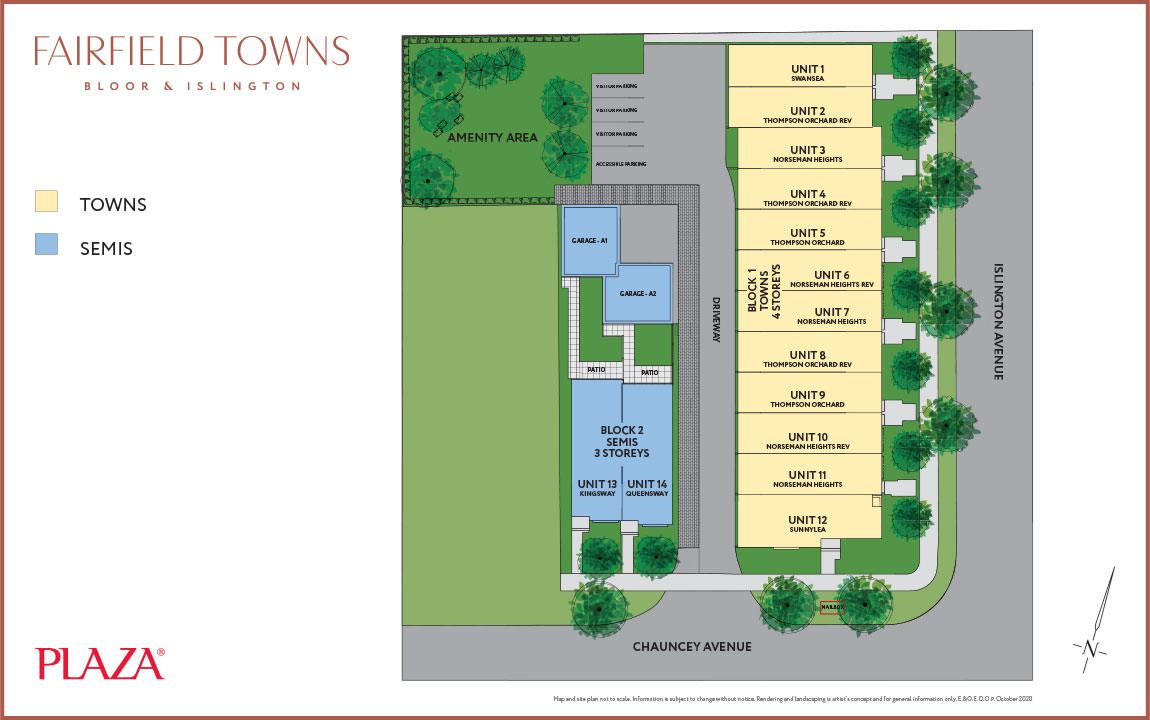 Fairfield Towns in Toronto — rendering 3