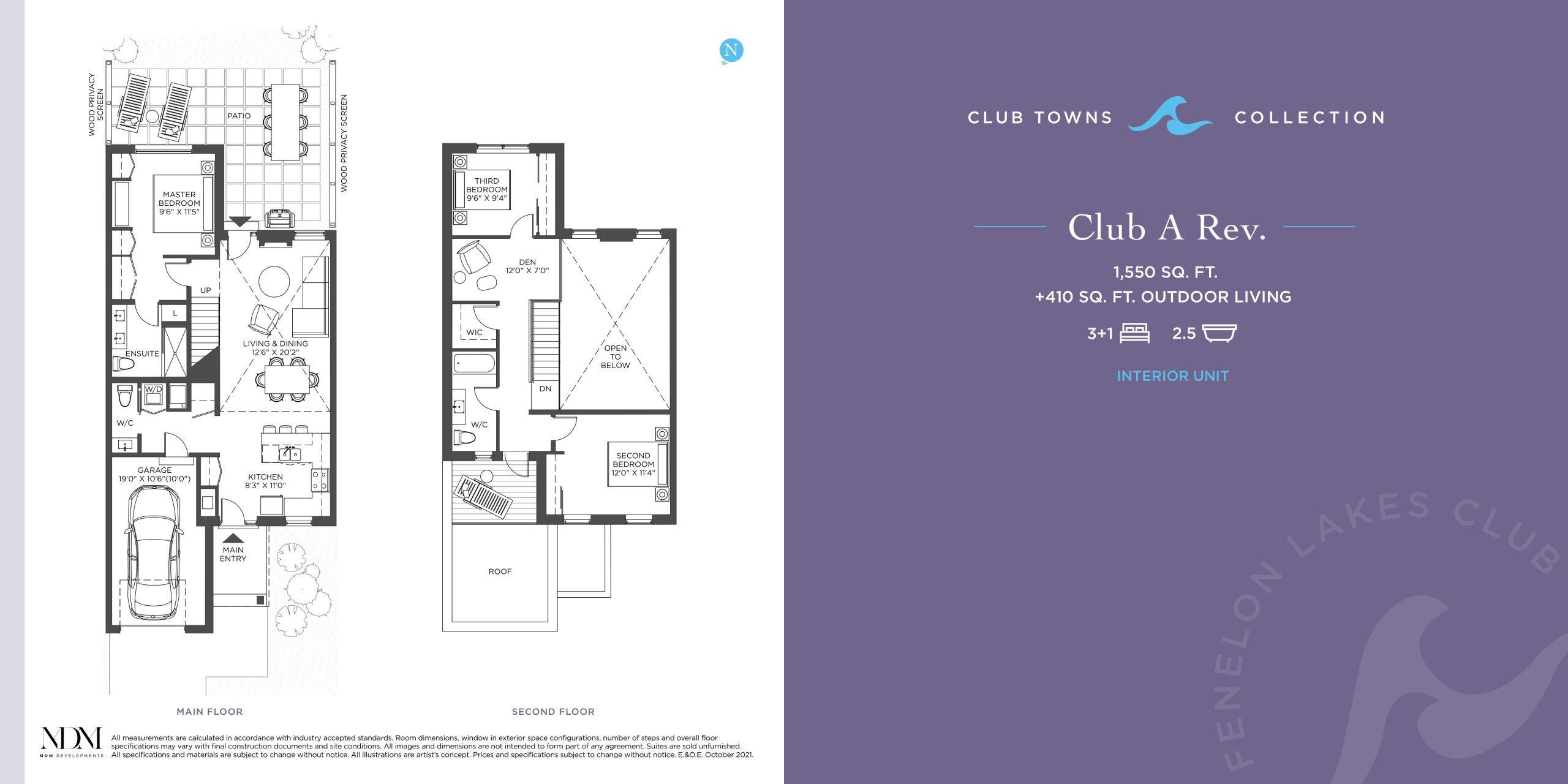 Club A Rev floor plan