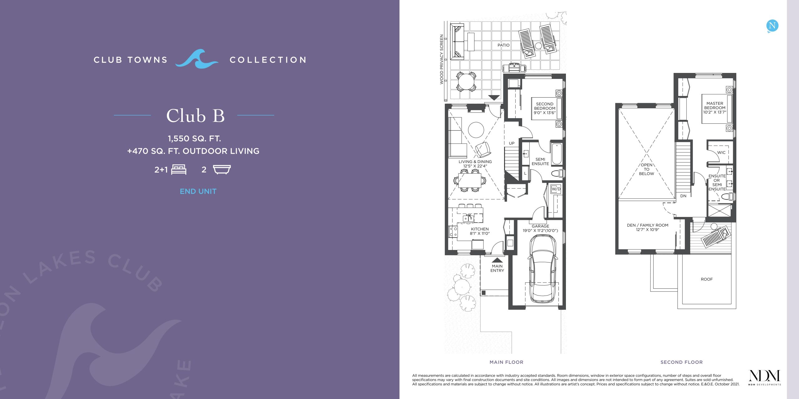 Club B floor plan