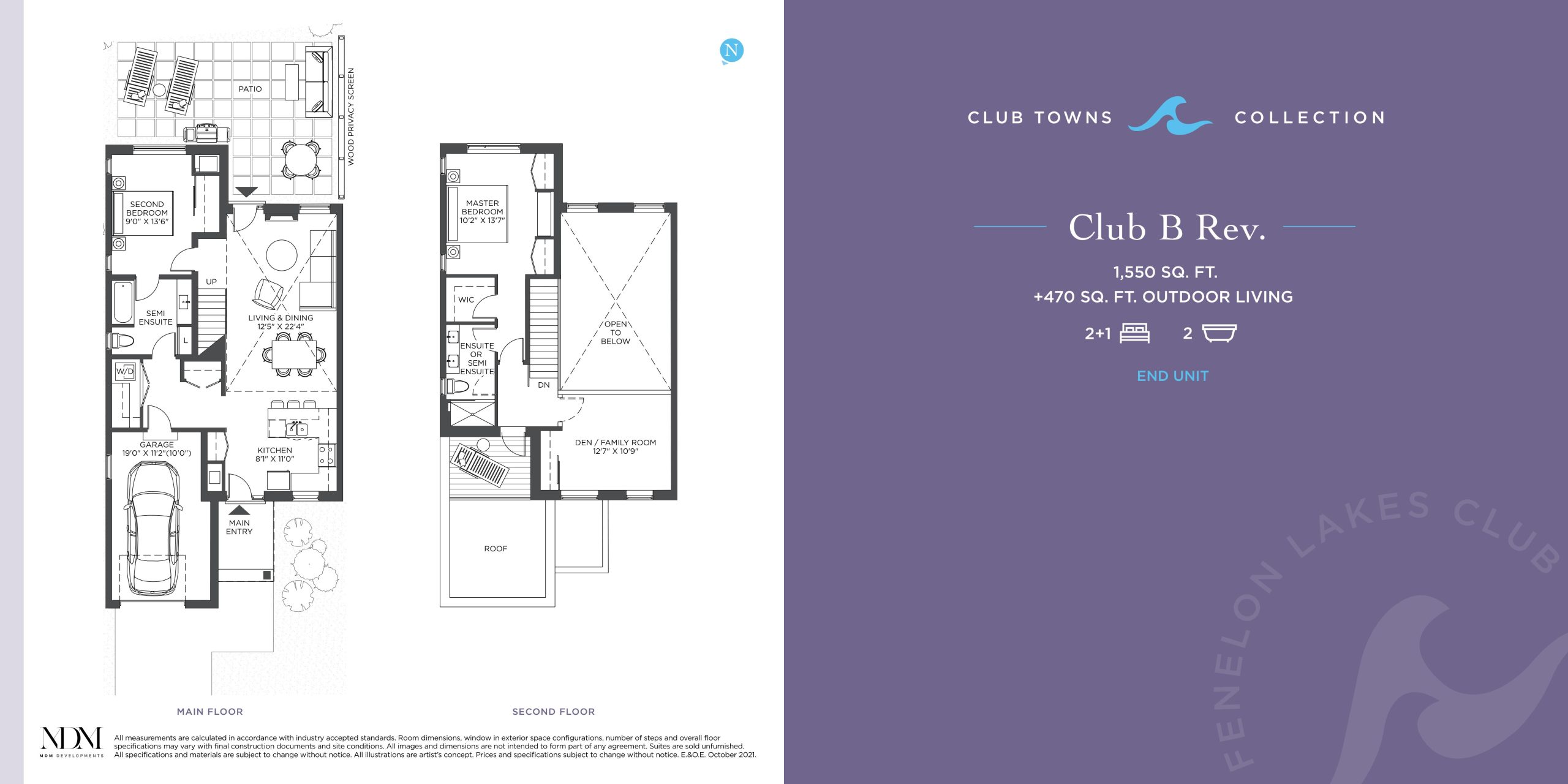 Club B Rev floor plan