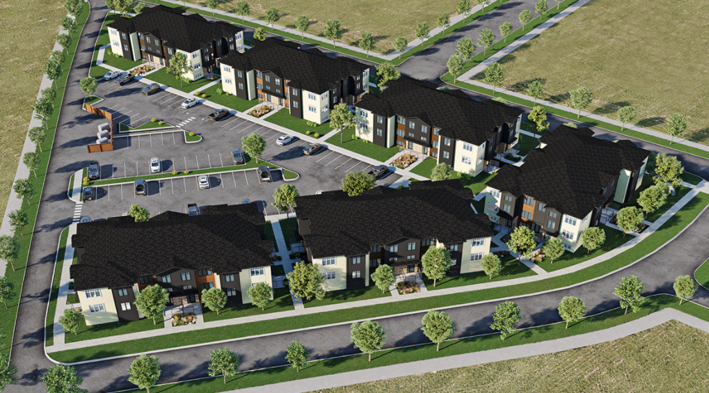 Flora North in Winnipeg — rendering 2