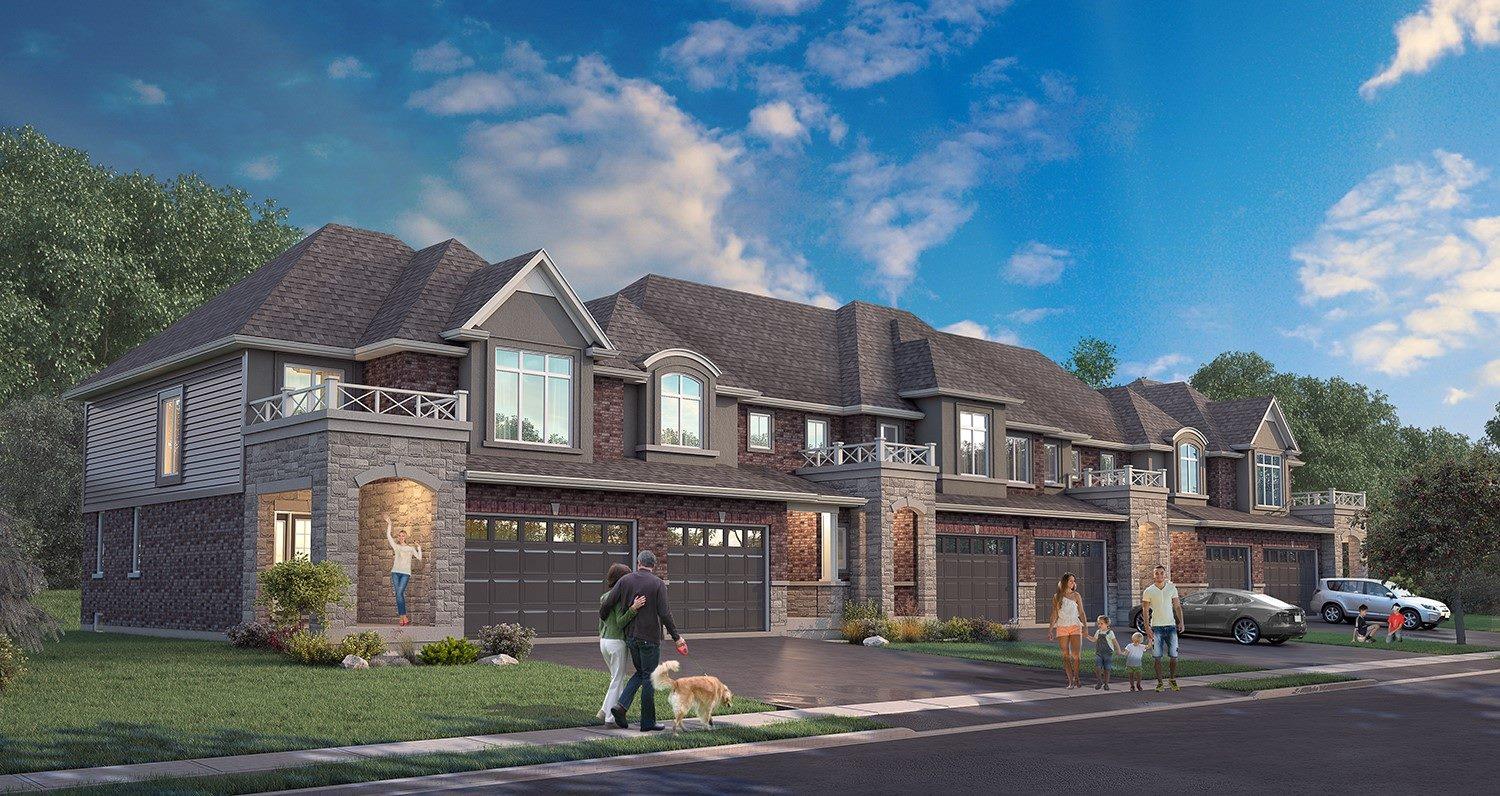 Foothills of Winona in Hamilton — rendering 3