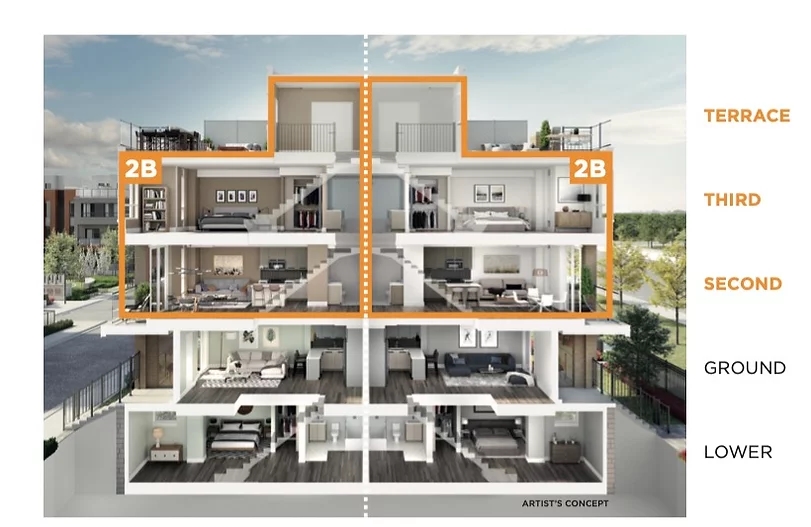 Glenway Urban Towns Phase 2 in Newmarket — rendering 5