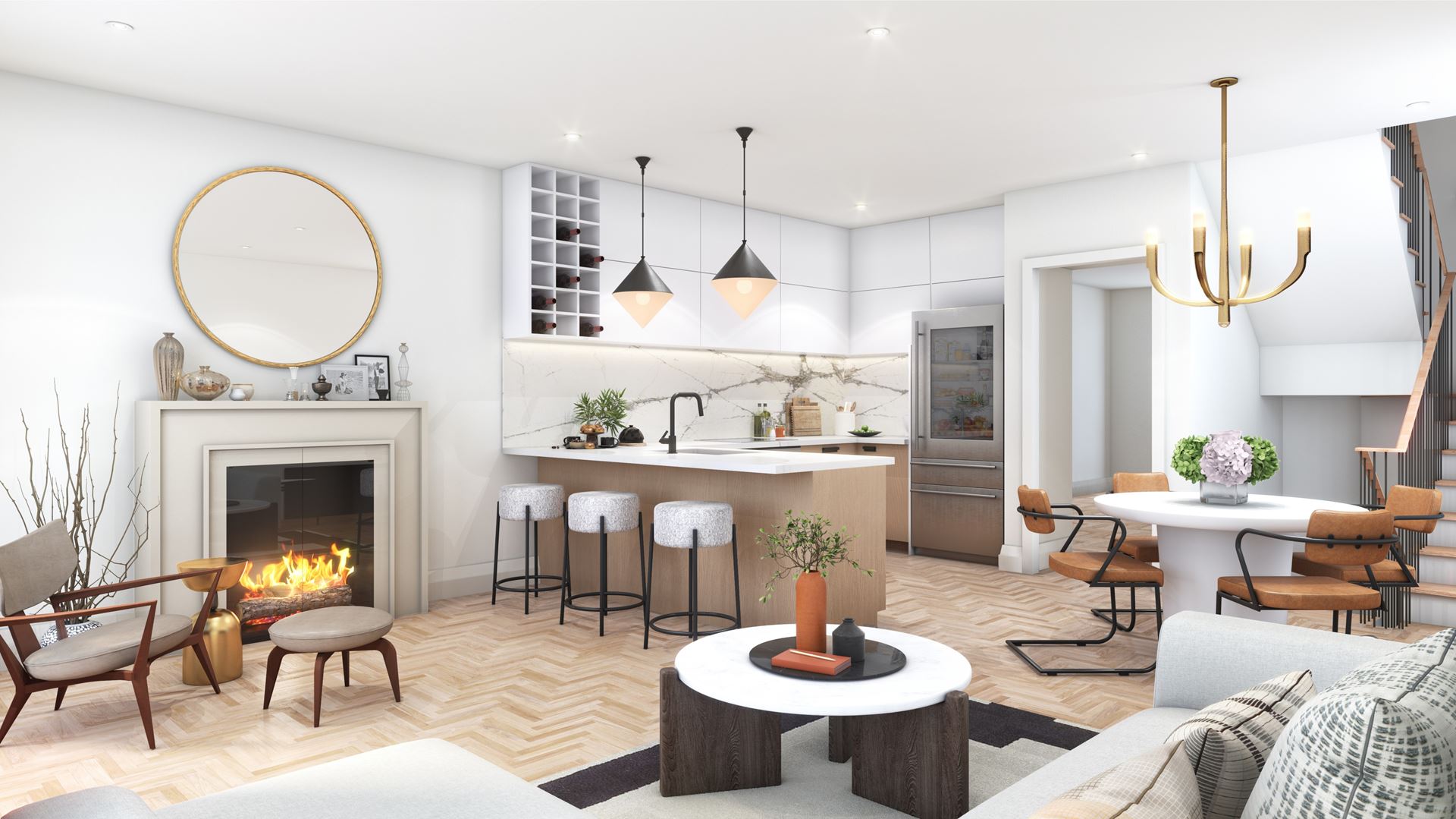 Greenhill Towns in Oshawa — rendering 7