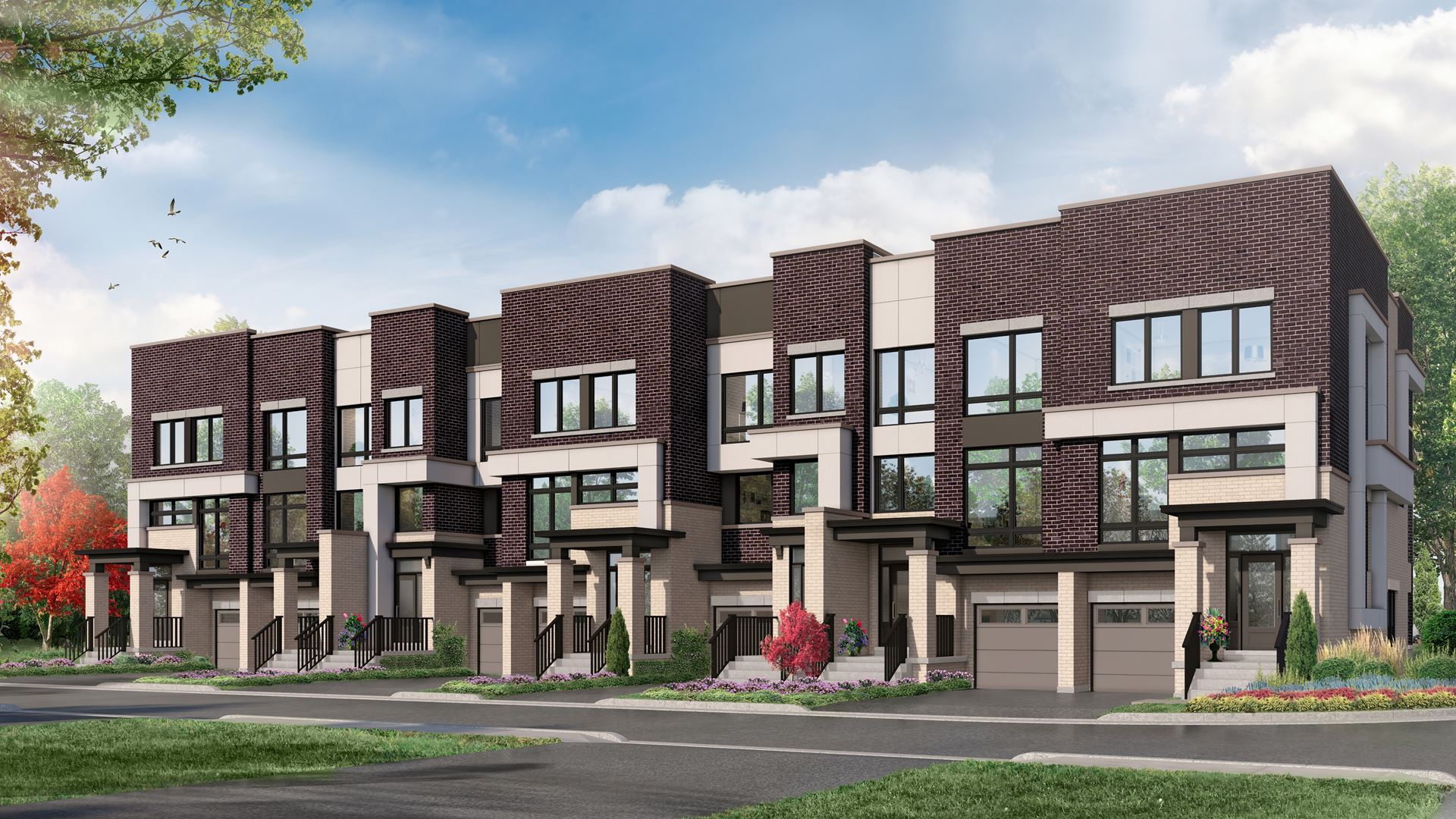 Greenhill Towns in Oshawa — rendering 5