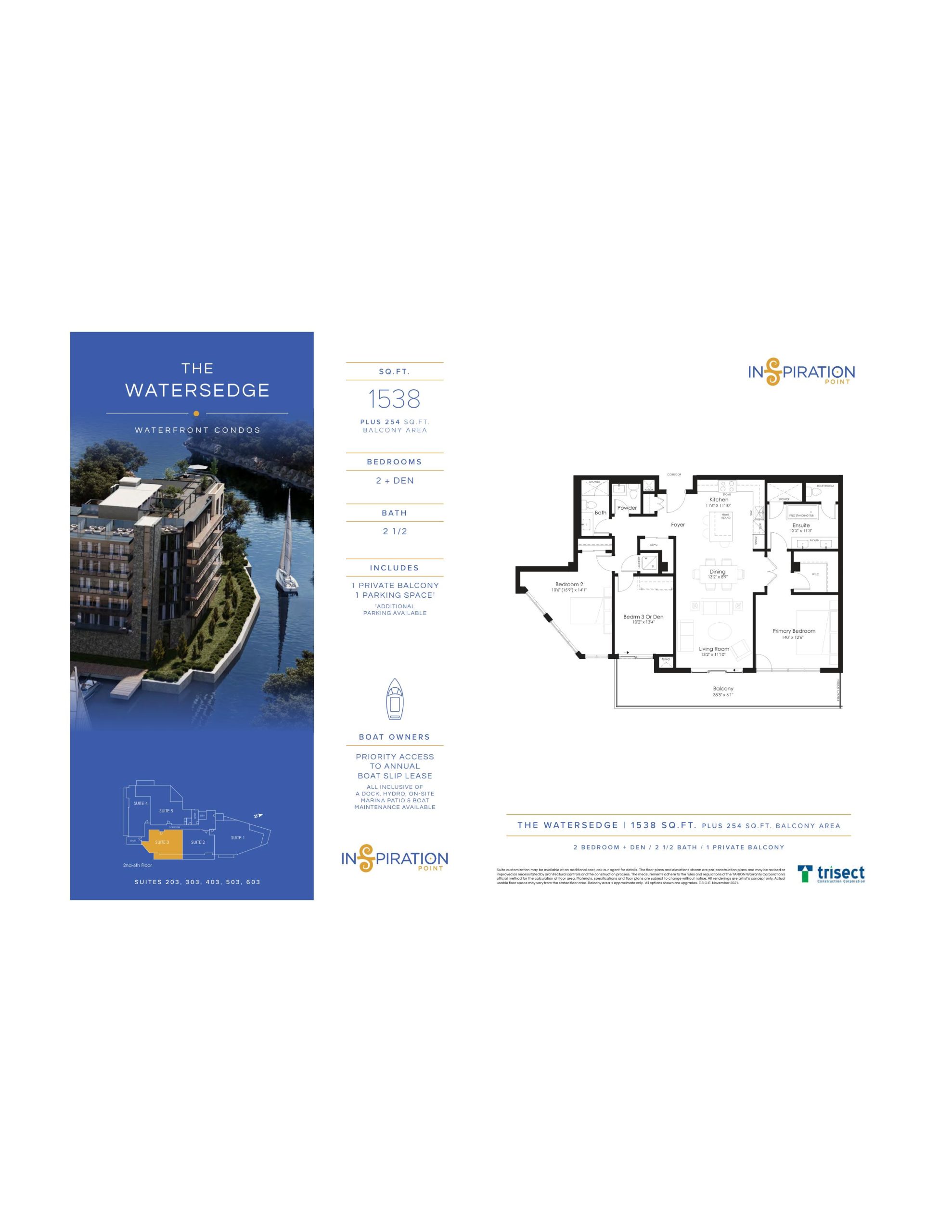 The Watersedge floor plan