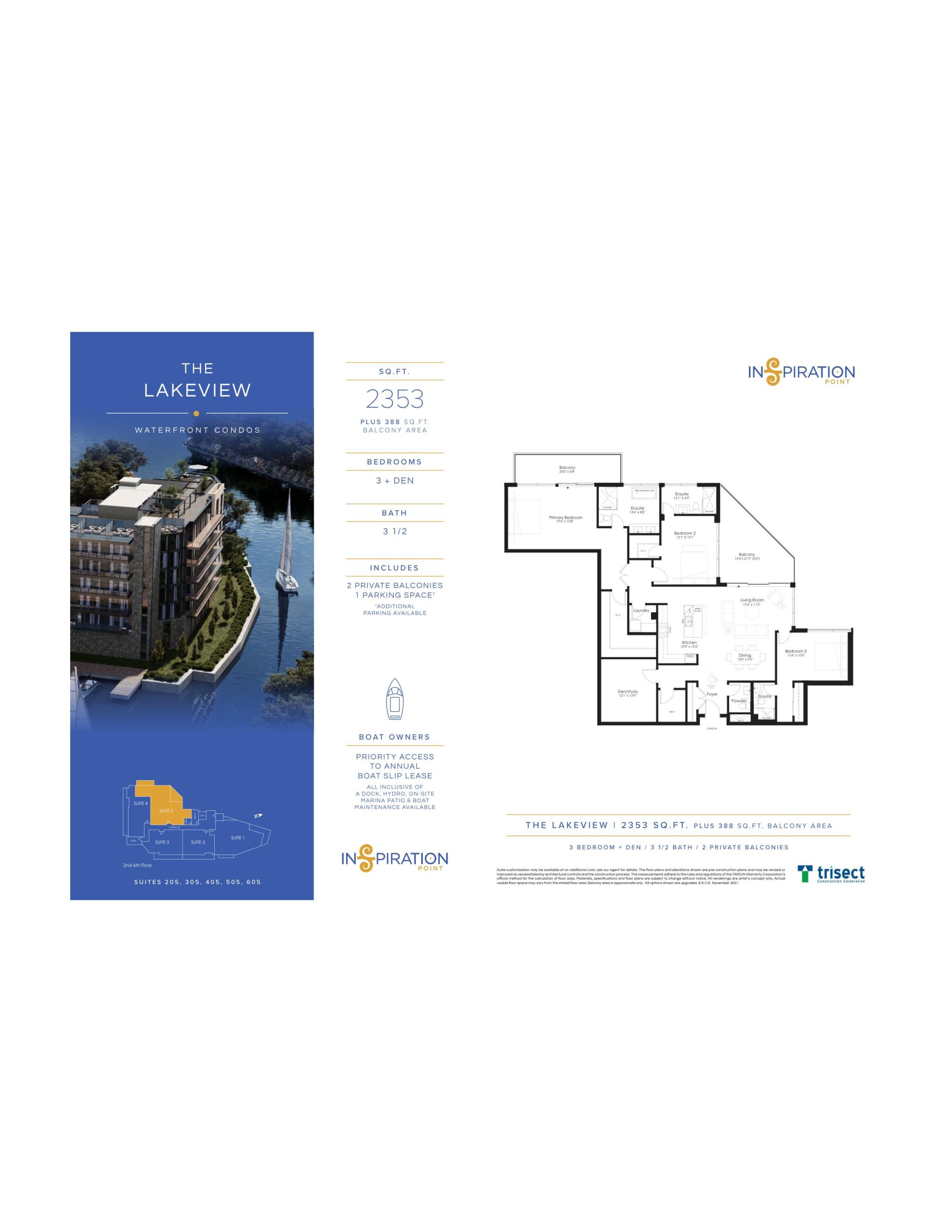 The Lakeview floor plan