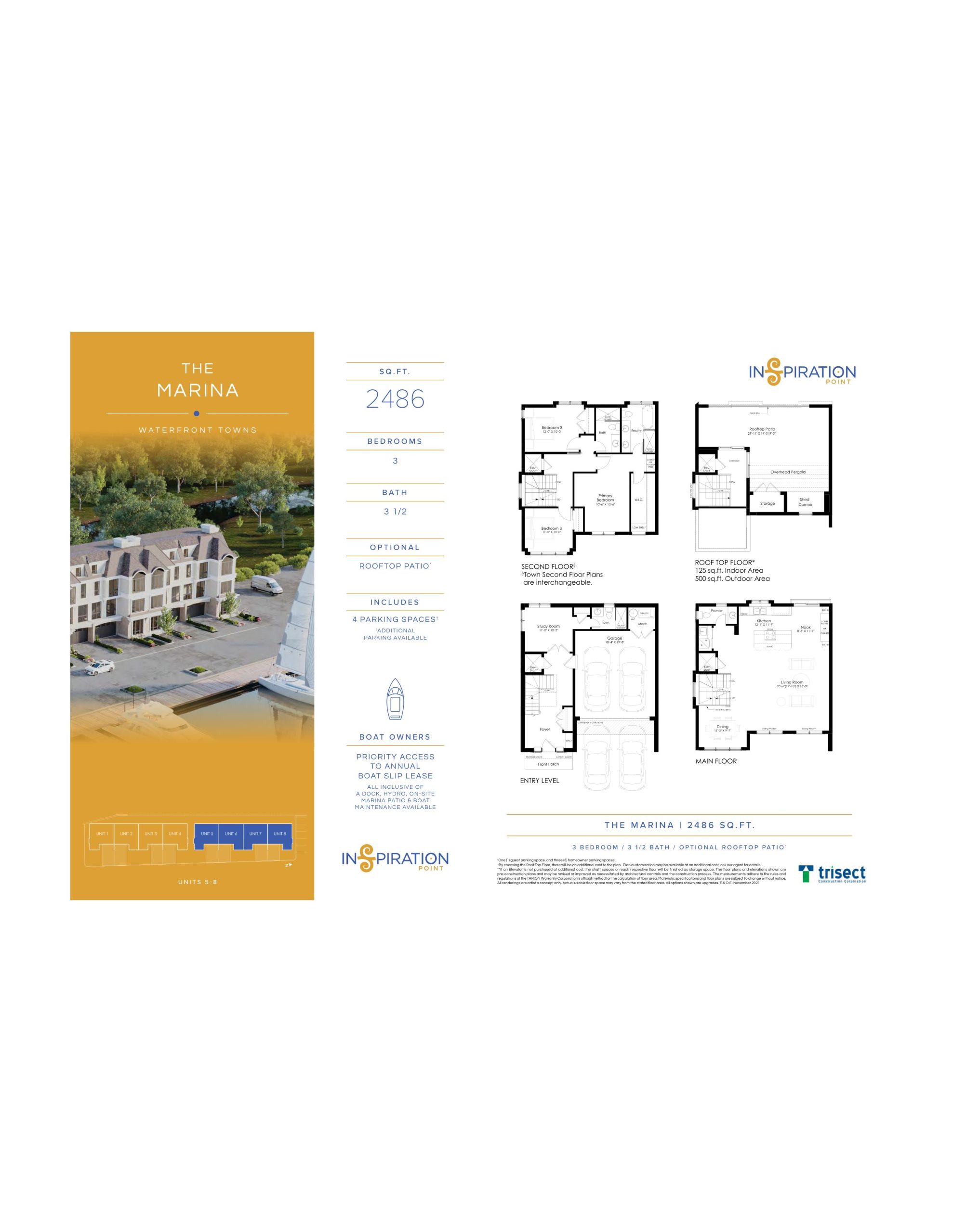The Marina floor plan
