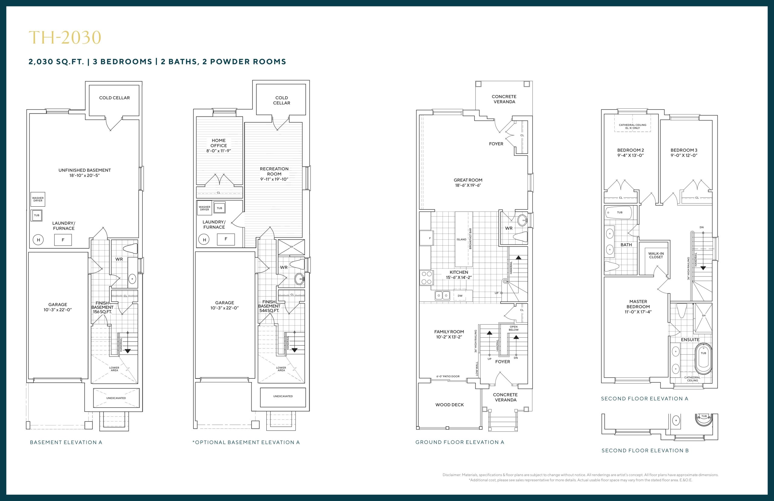 TH-2030 floor plan