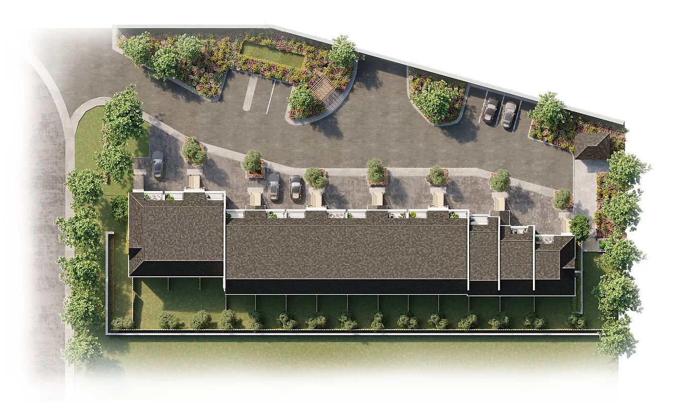 Lakeview Towns in Barrie — rendering 2