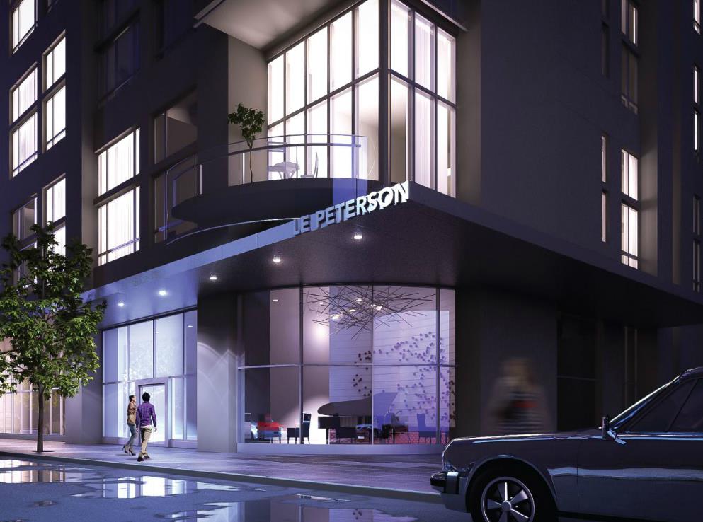 Le Peterson in Montréal — rendering 4