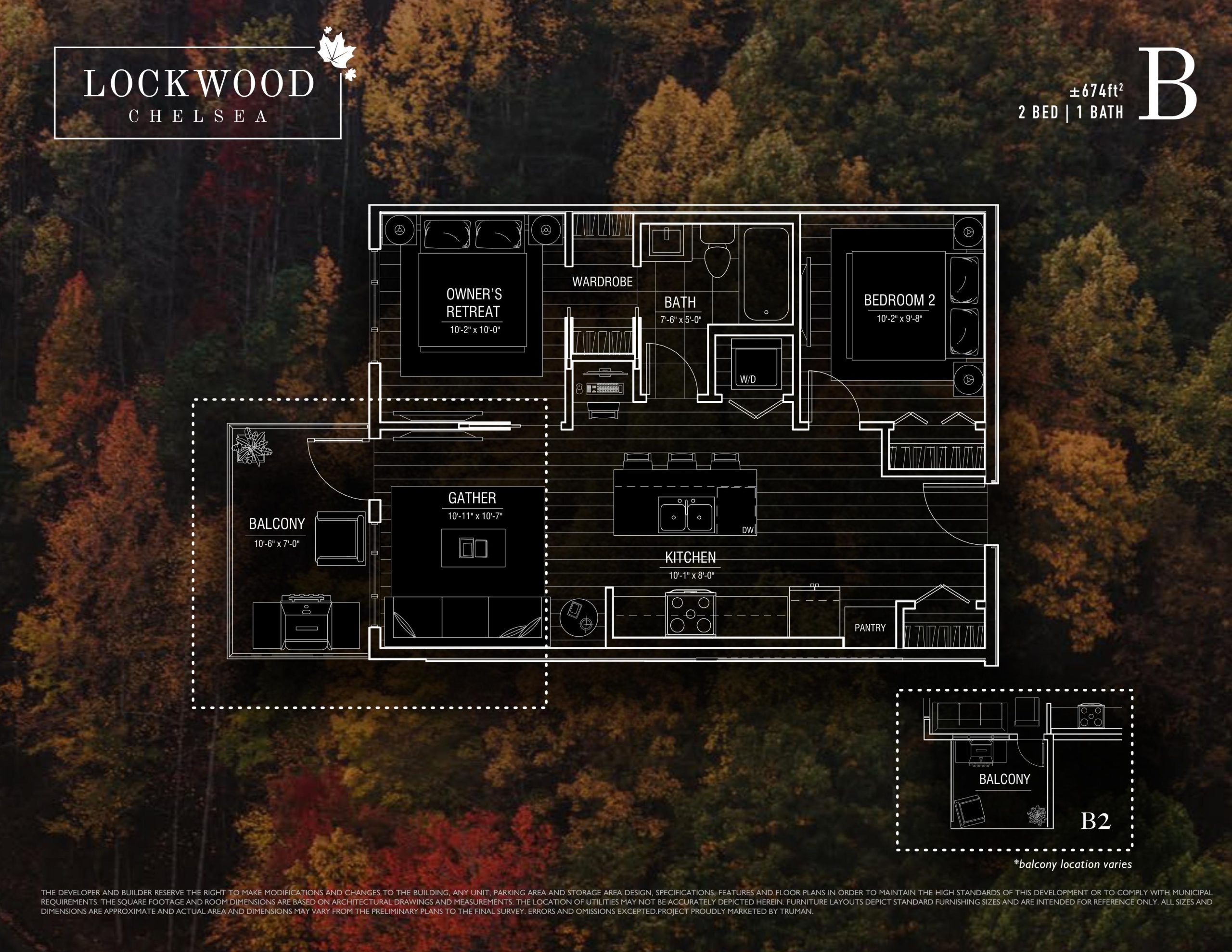B floor plan