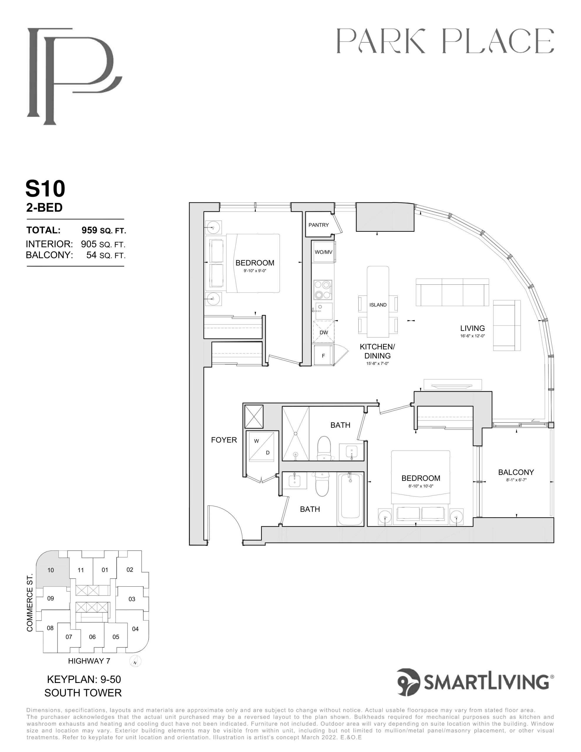 S10 floor plan