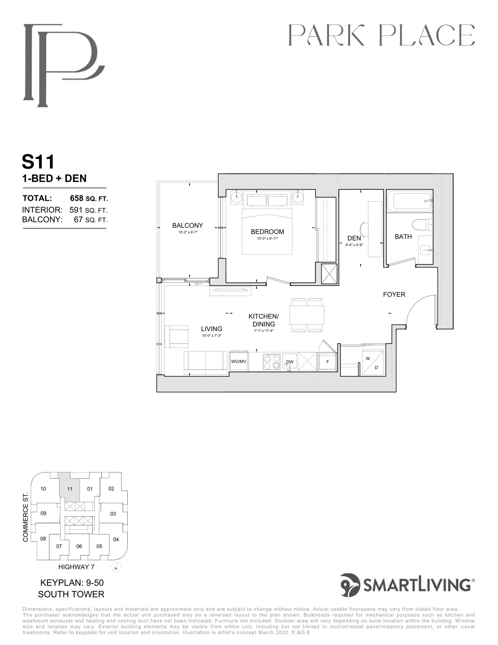 S11 floor plan