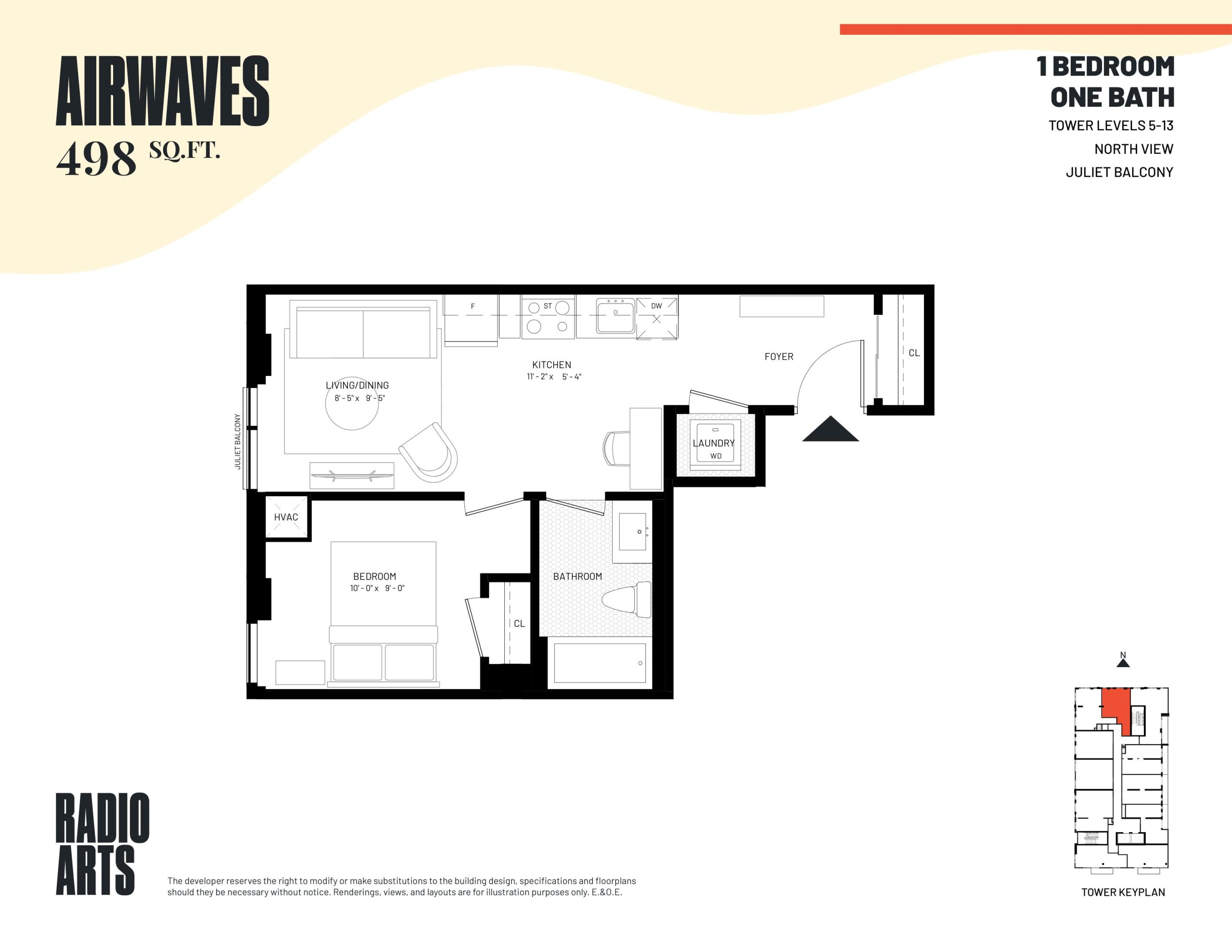 Airwaves floor plan