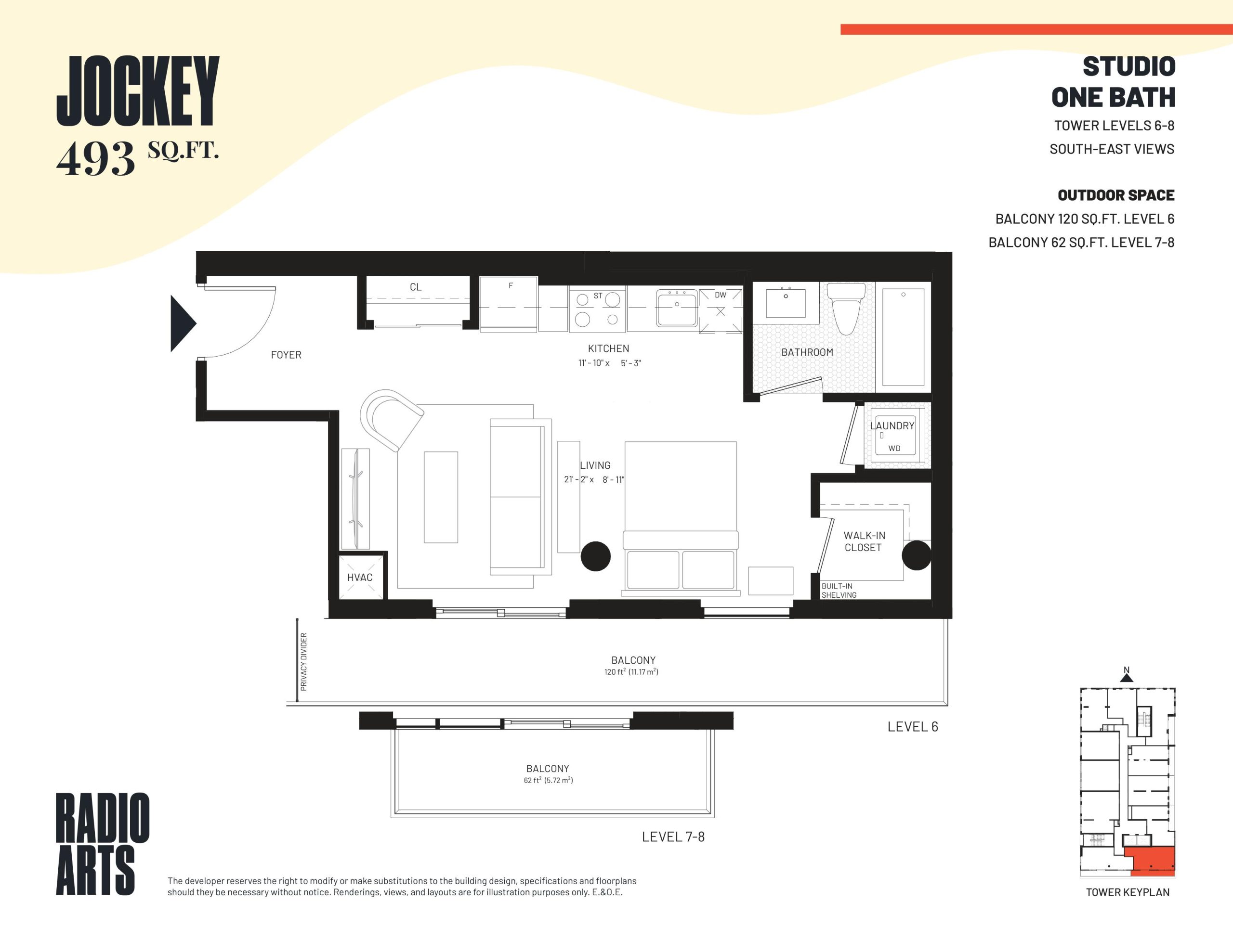 Jockey floor plan