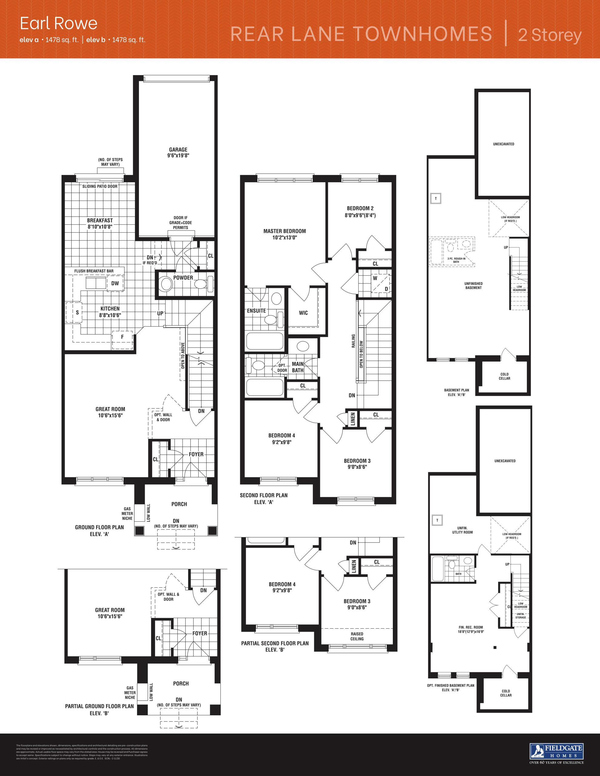 Earl Rowe floor plan