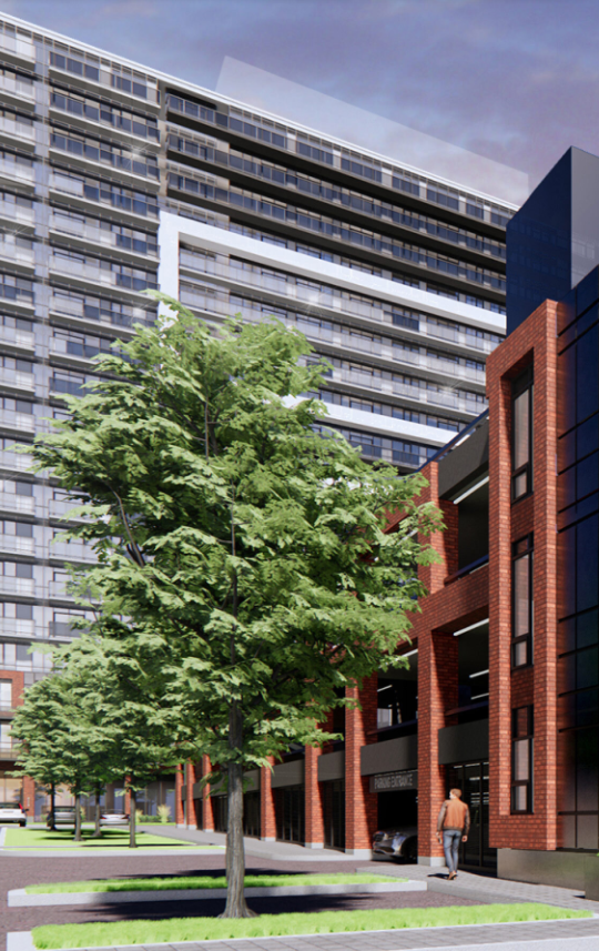 U.C. Tower 2 in Oshawa — rendering 4