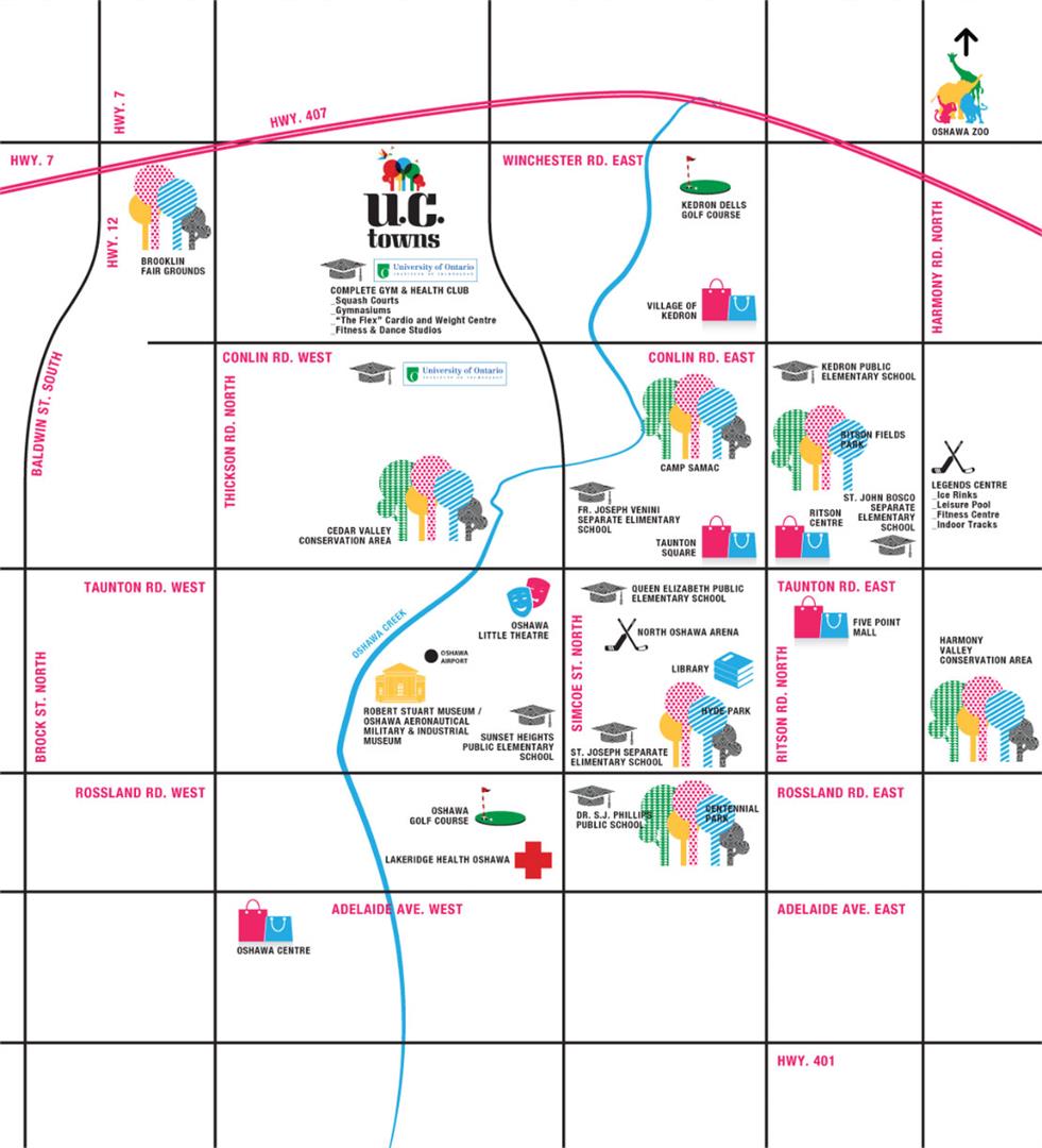 U.C. Towns in Oshawa — rendering 5