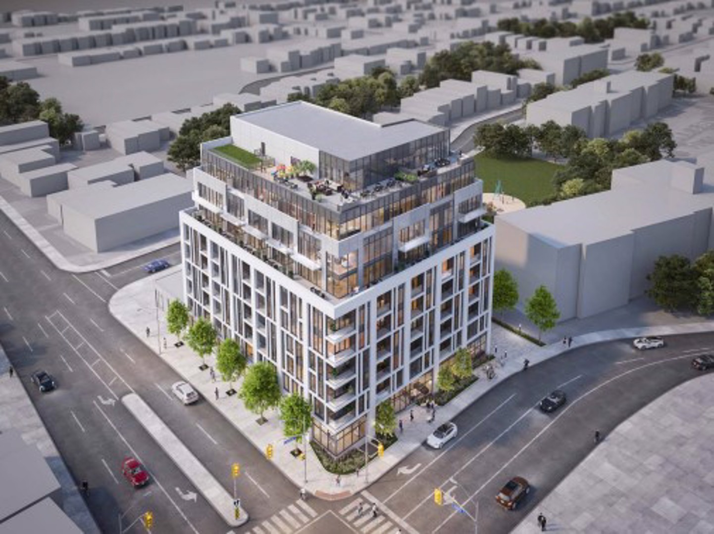 2489 Dufferin Street in Toronto — rendering 2