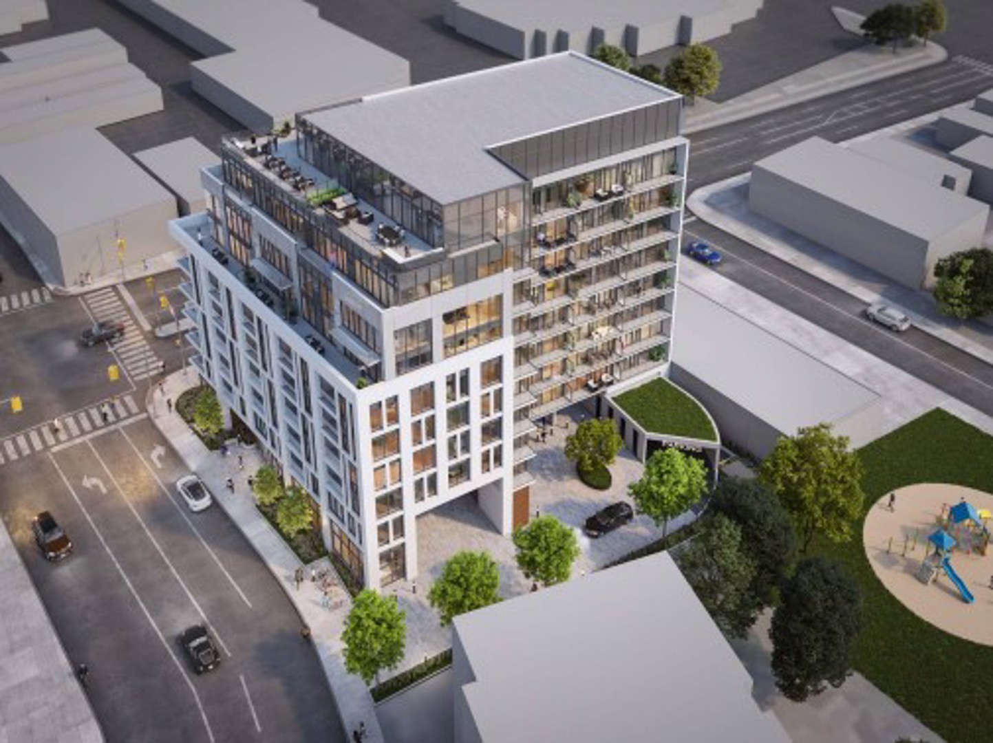 2489 Dufferin Street in Toronto — rendering 3