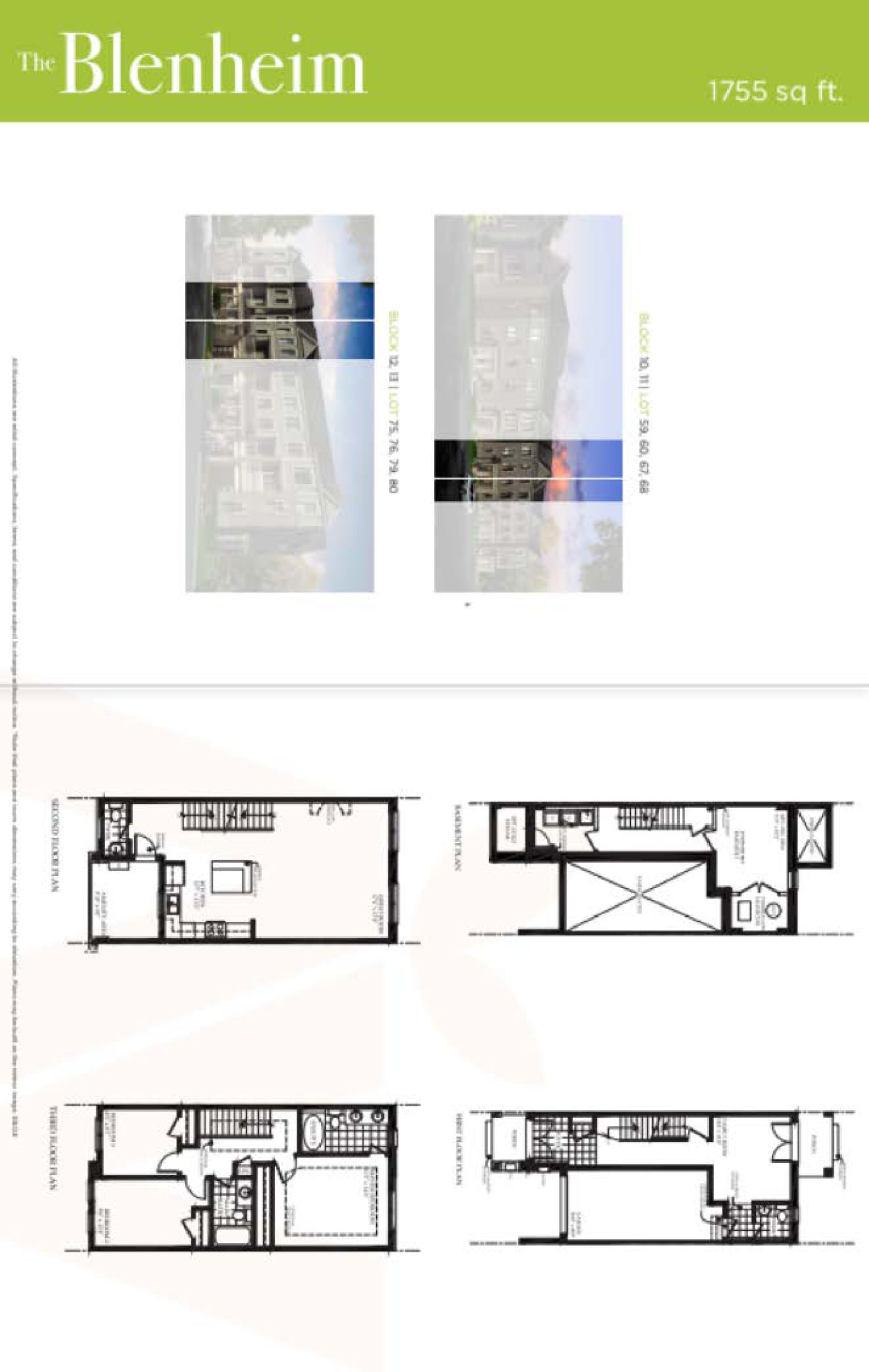 The Blenheim floor plan