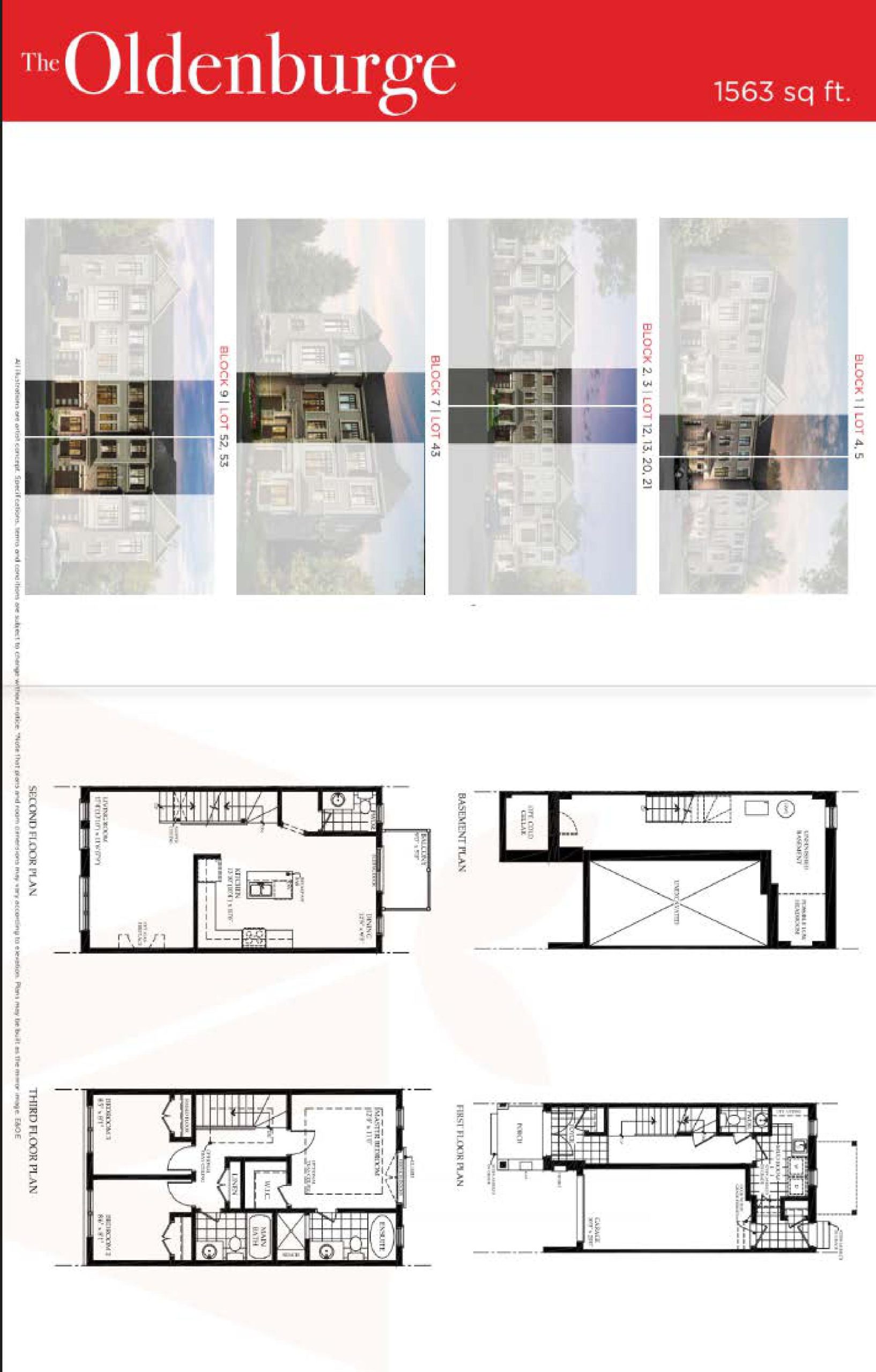 The Oldenburge floor plan