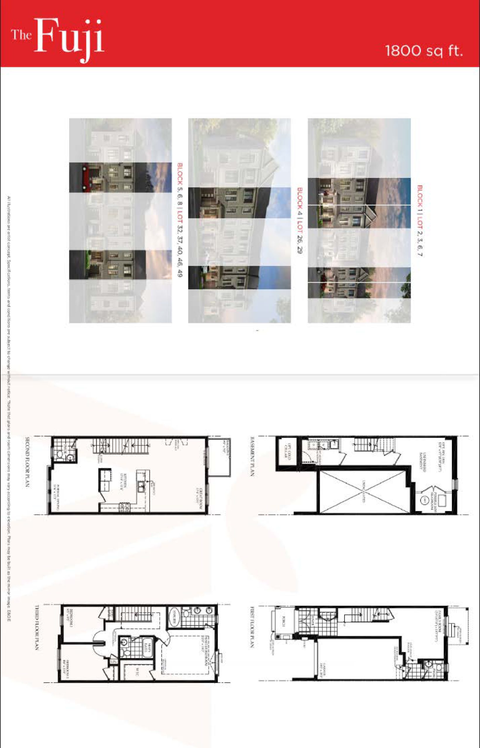 The Fuji floor plan