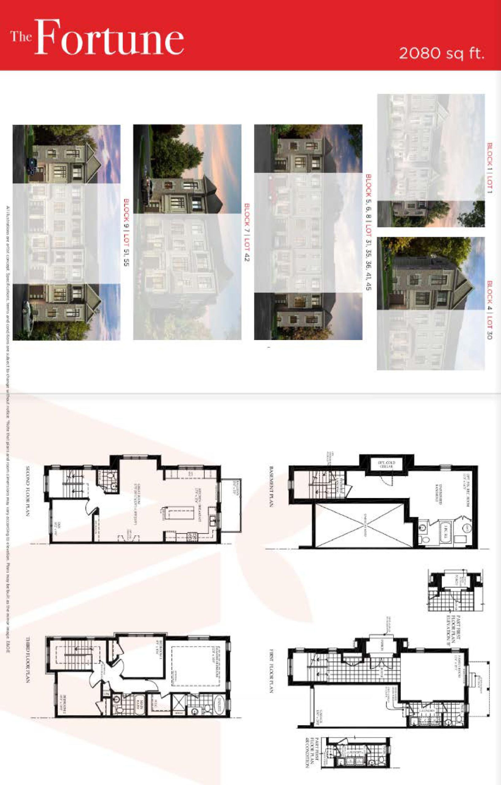 The Fortune floor plan
