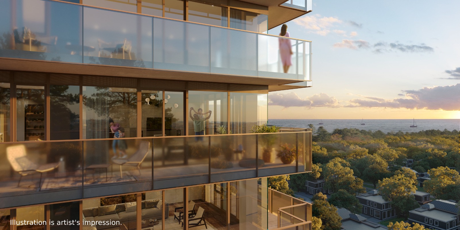 Bridge House at Brightwater in Mississauga — rendering 6