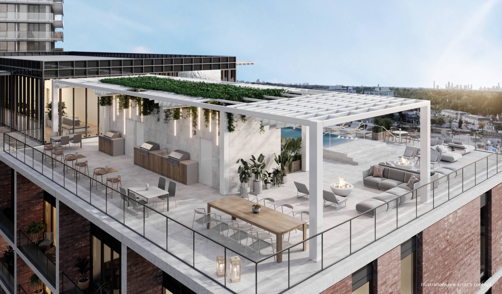 Bridge House at Brightwater in Mississauga — rendering 12