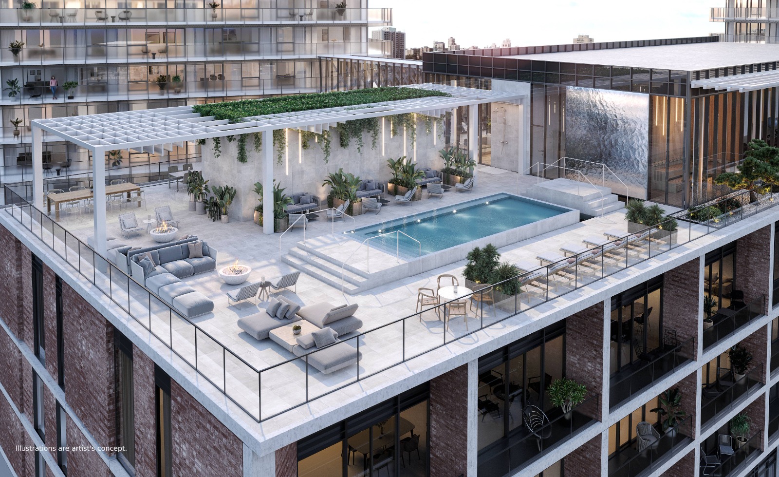 Bridge House at Brightwater in Mississauga — rendering 10
