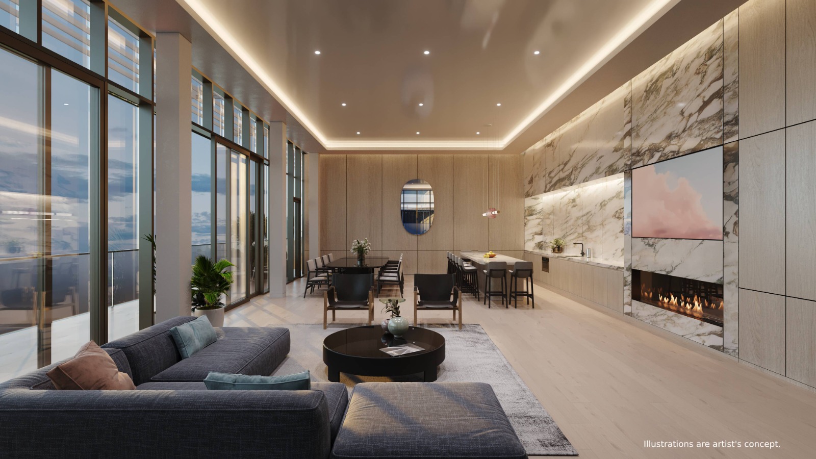 Bridge House at Brightwater in Mississauga — rendering 7