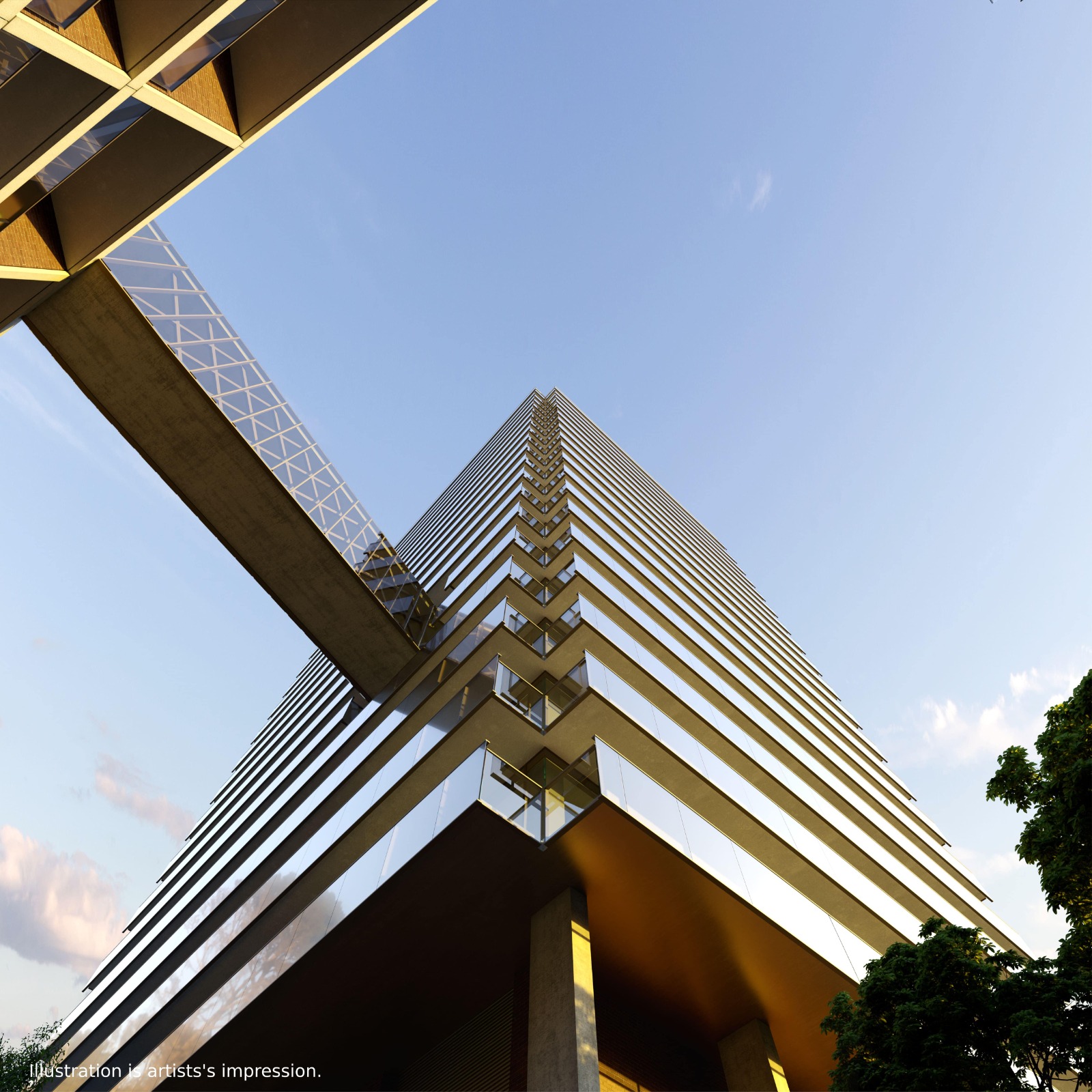 Bridge House at Brightwater in Mississauga — rendering 4
