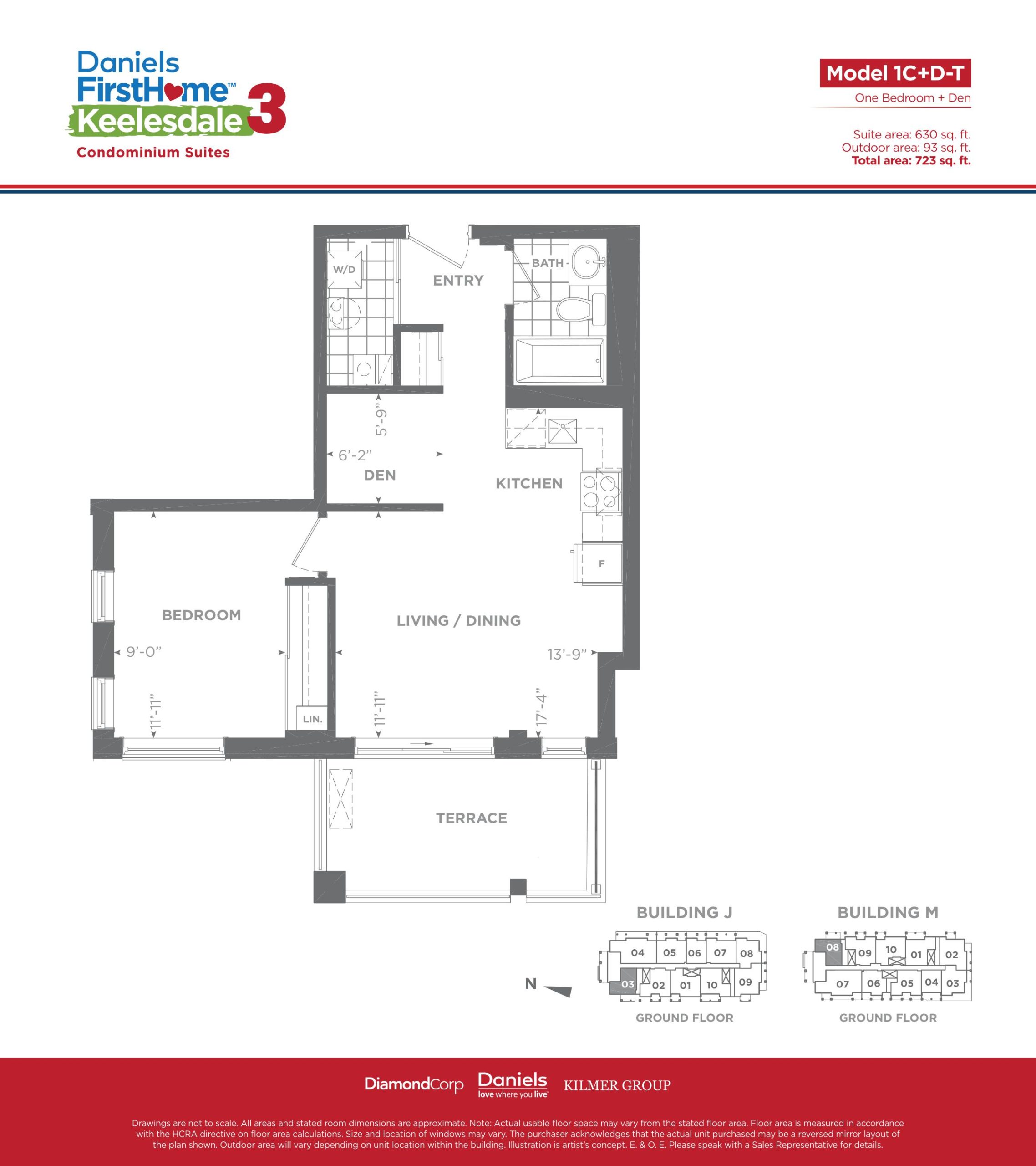 Model 1C+D-T floor plan