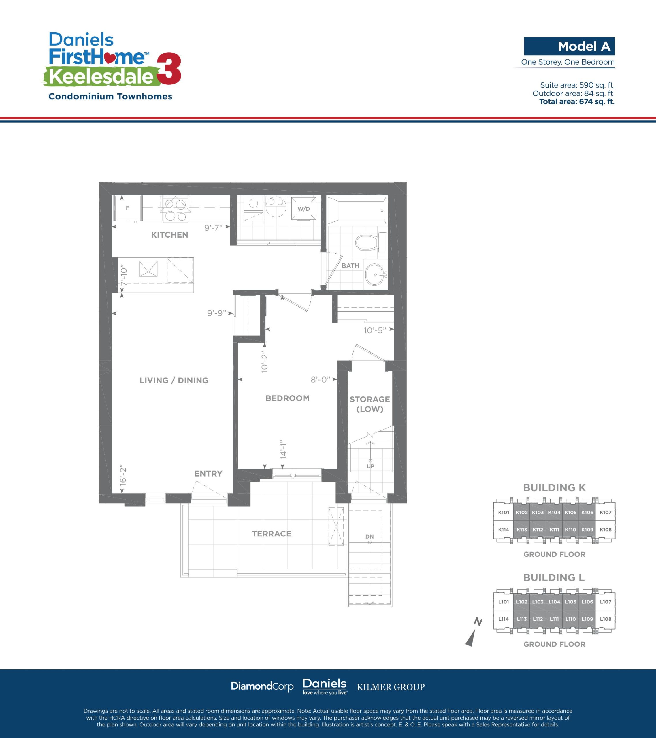 Model A floor plan