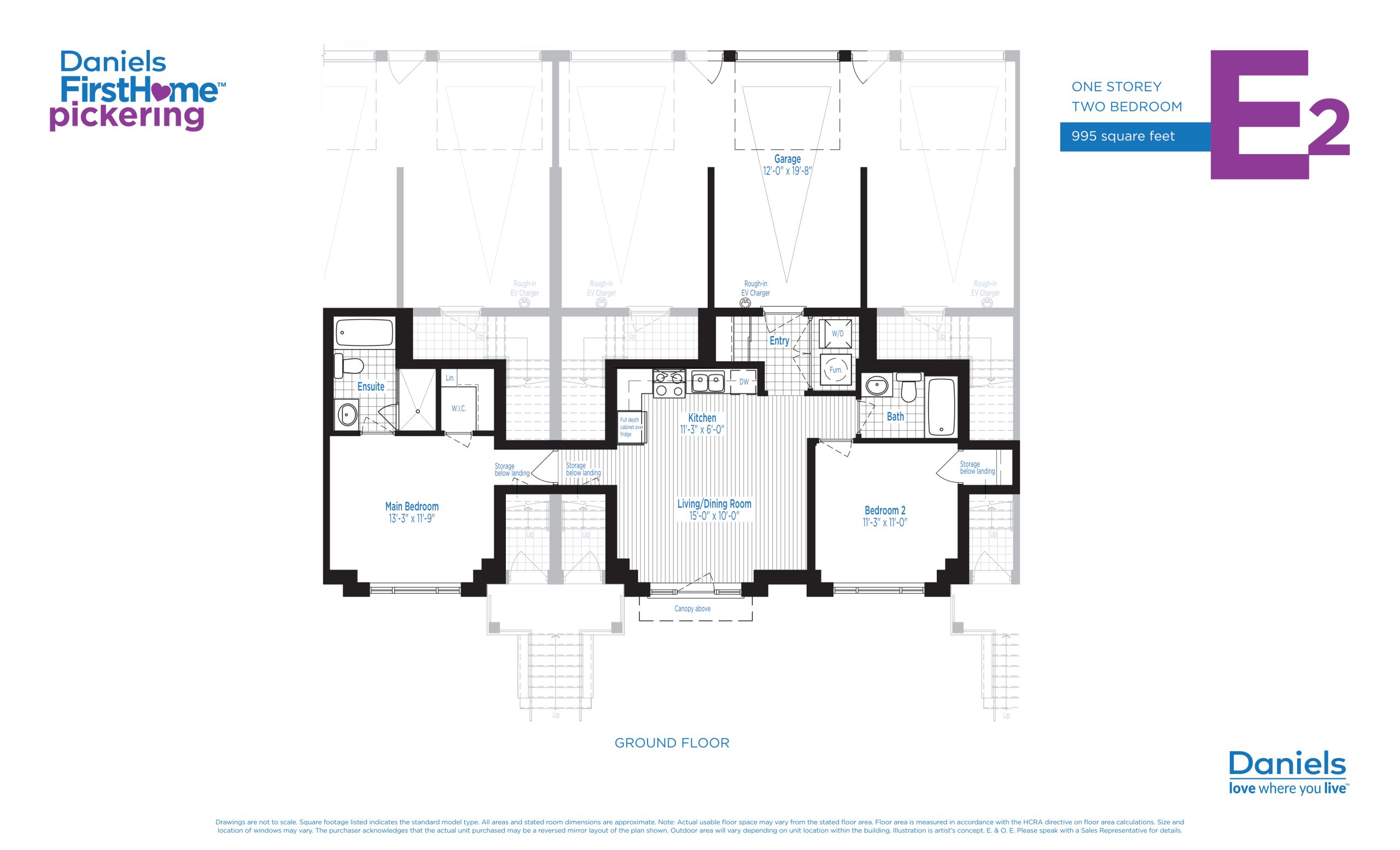 Suite E2 floor plan