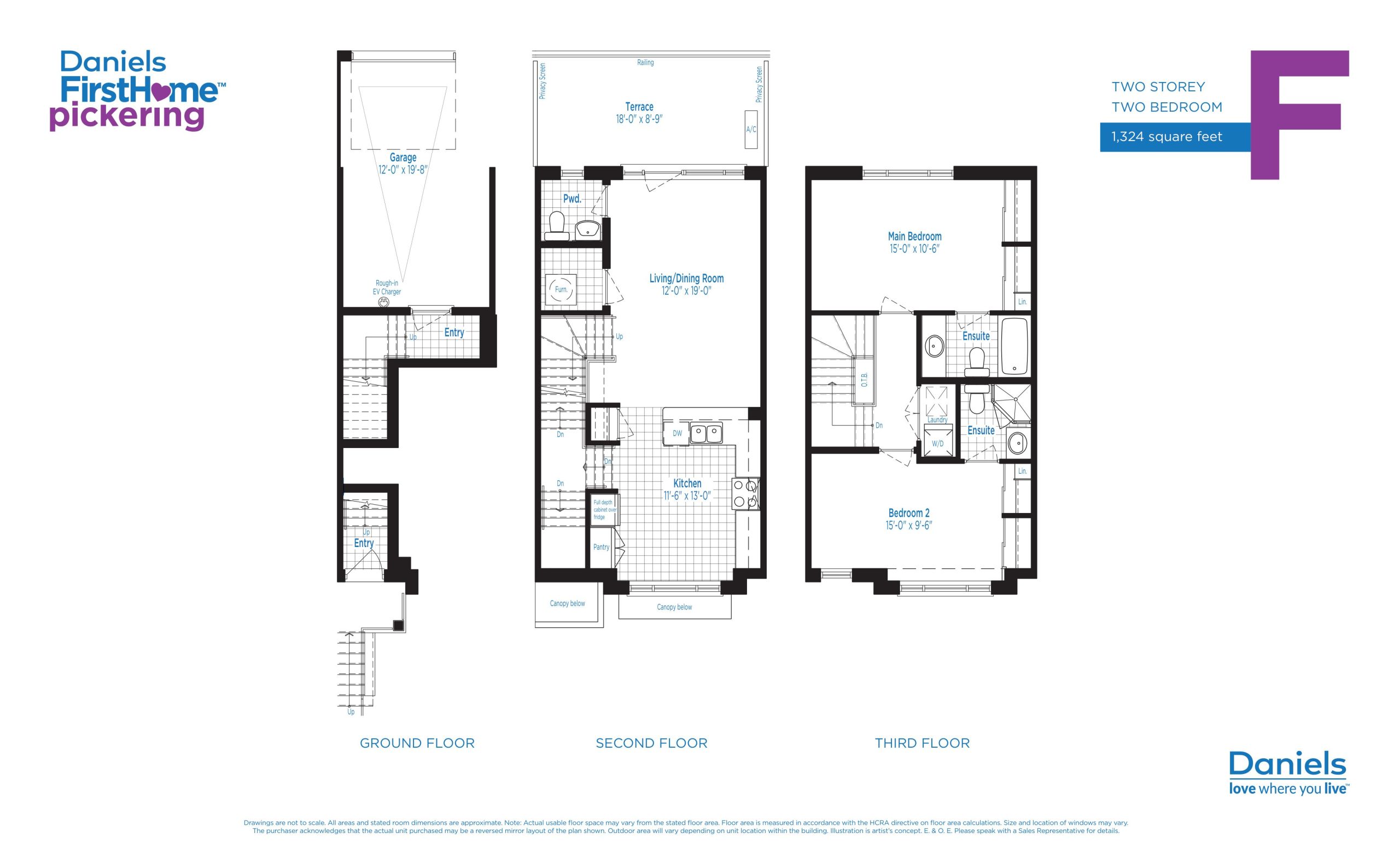 Suite F floor plan
