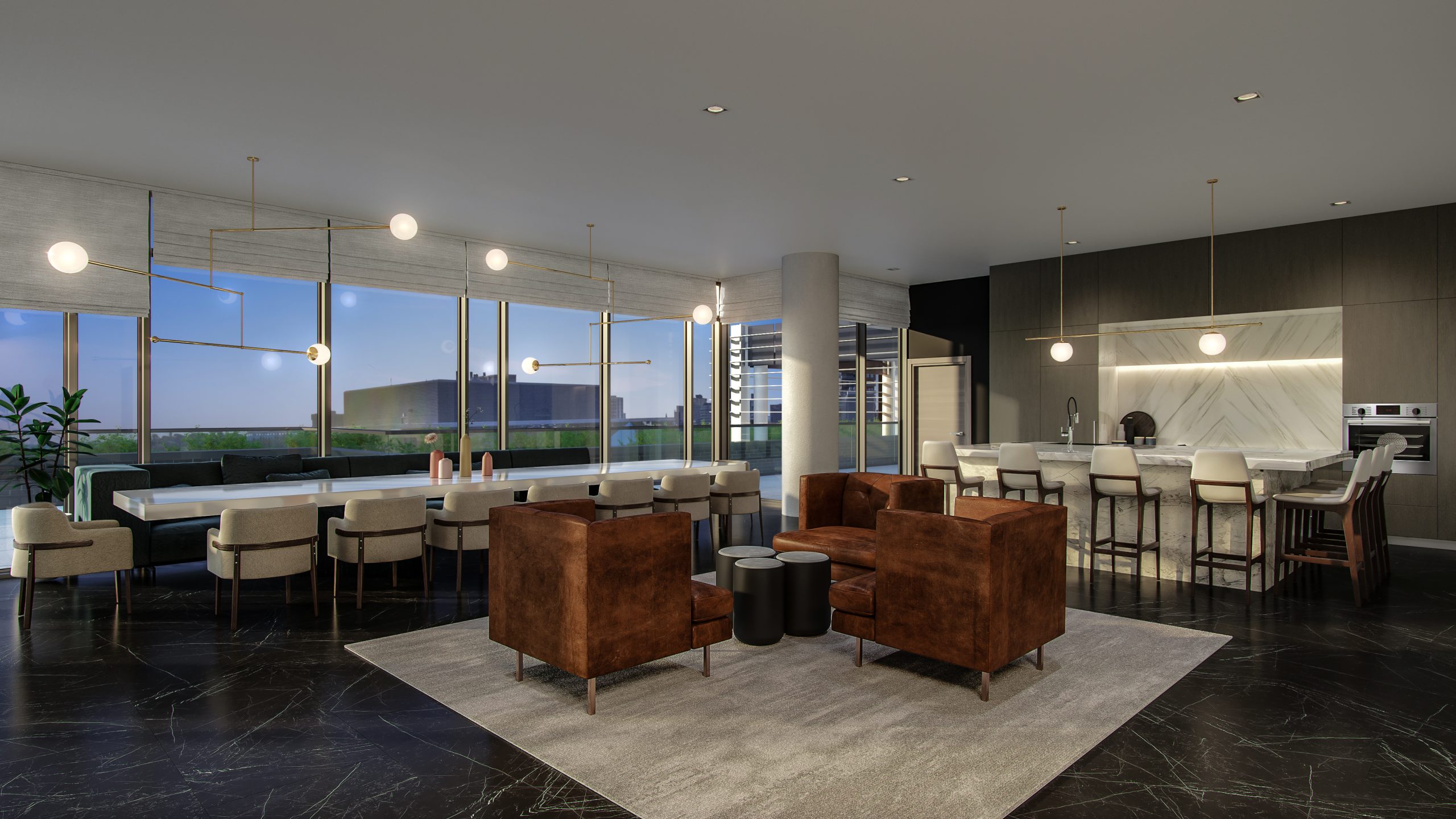 DUO at Station Park in Kitchener — rendering 9