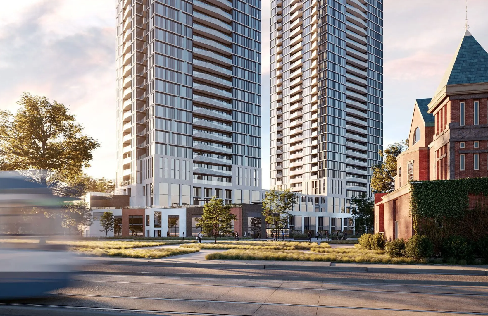 DUO at Station Park in Kitchener — rendering 3