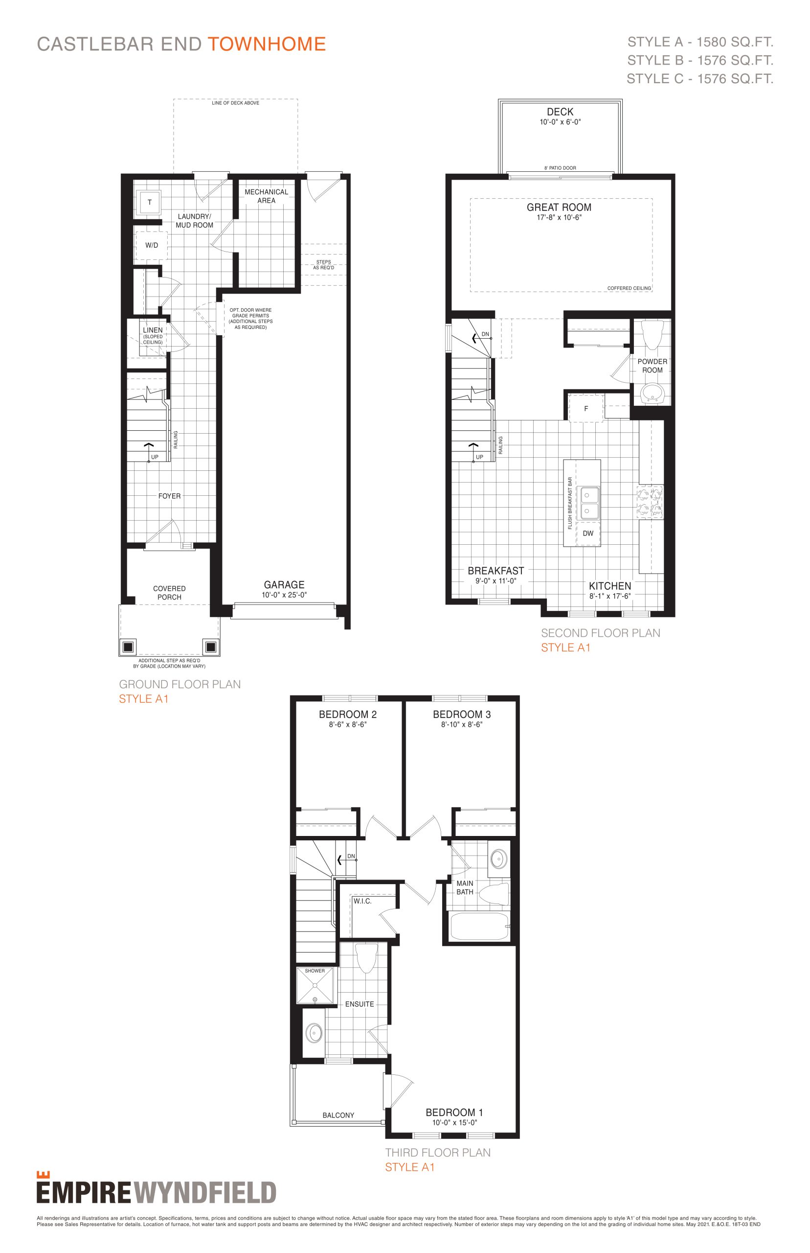Castlebar End floor plan