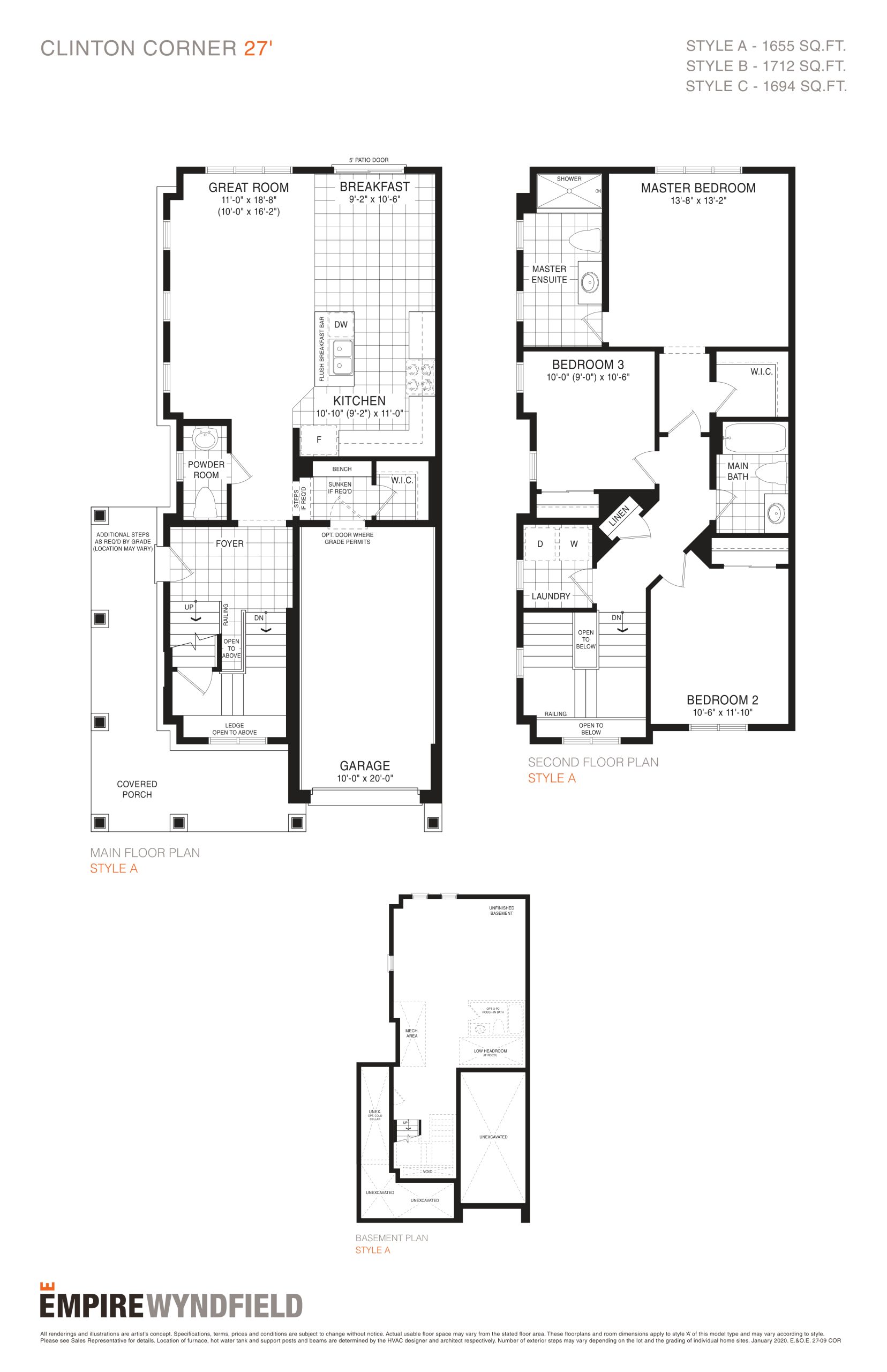 Clinton Corner floor plan