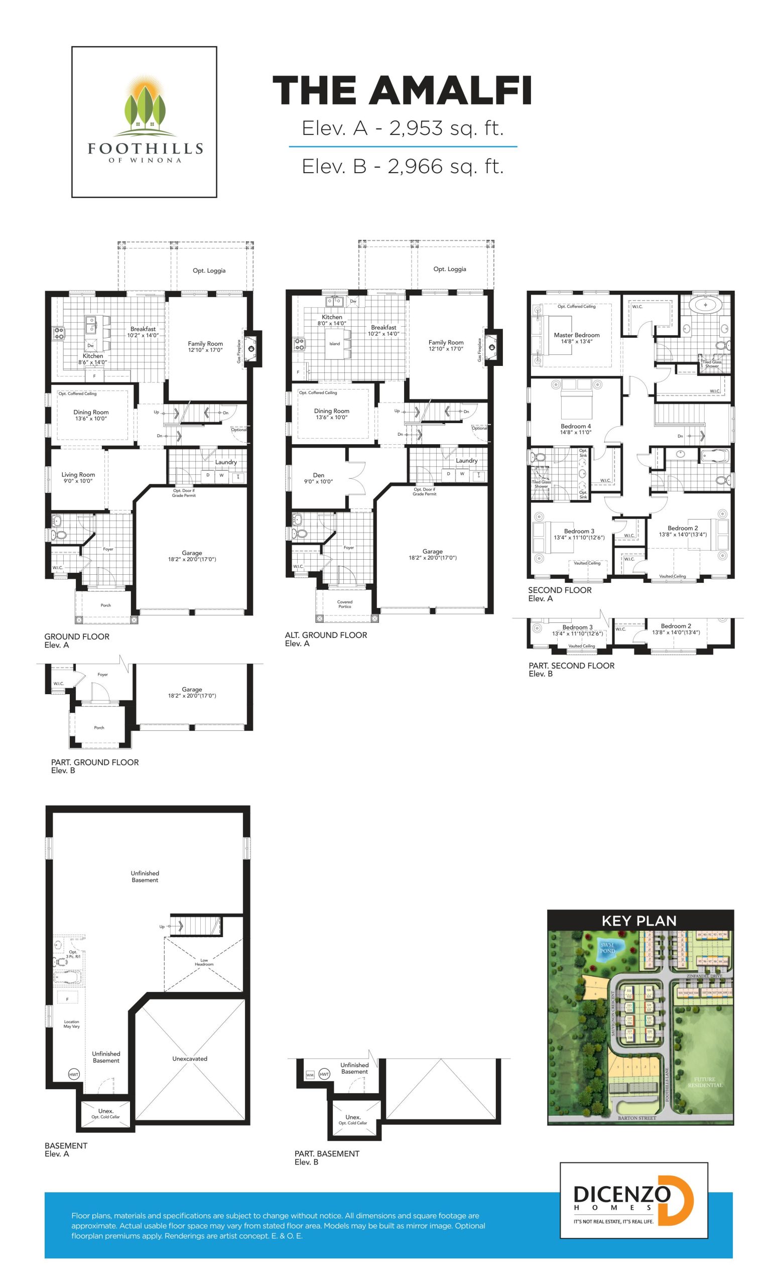 The Amalfi floor plan
