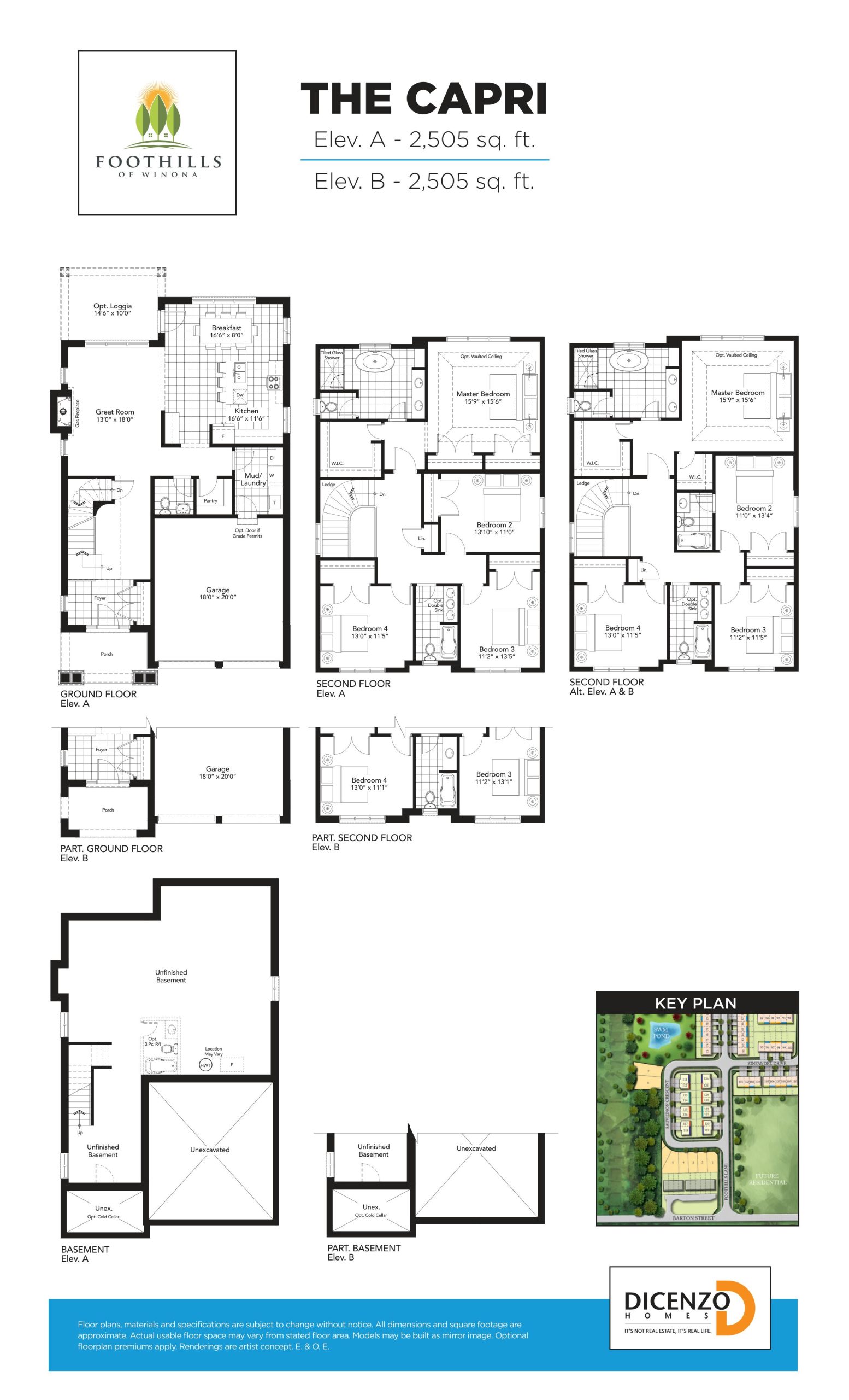 The Capri floor plan