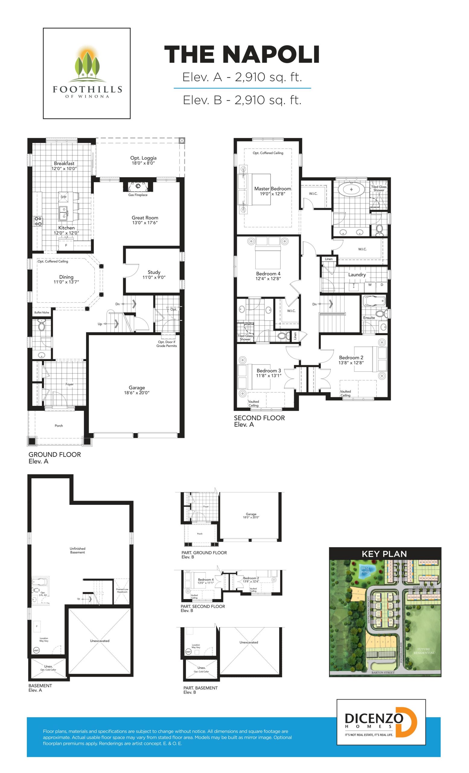 The Napoli floor plan