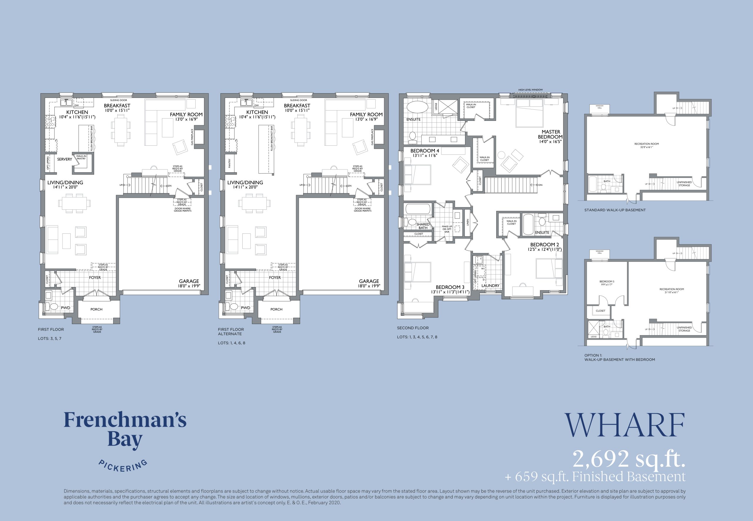 Wharf floor plan