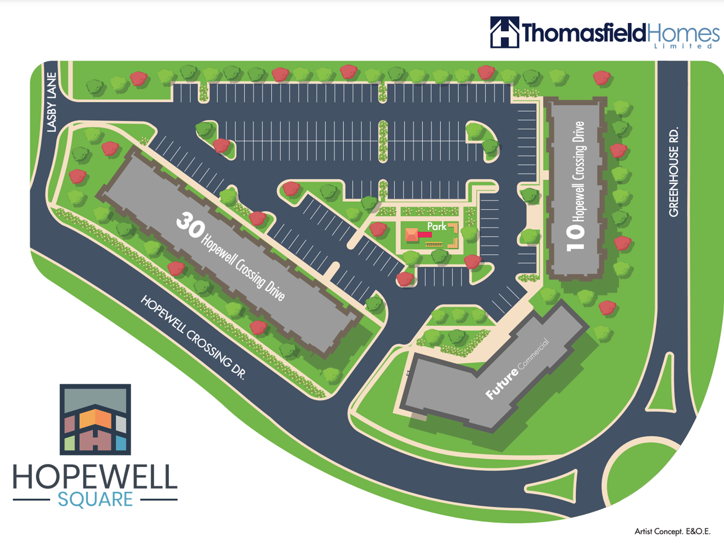 Hopewell Square — rendering 3