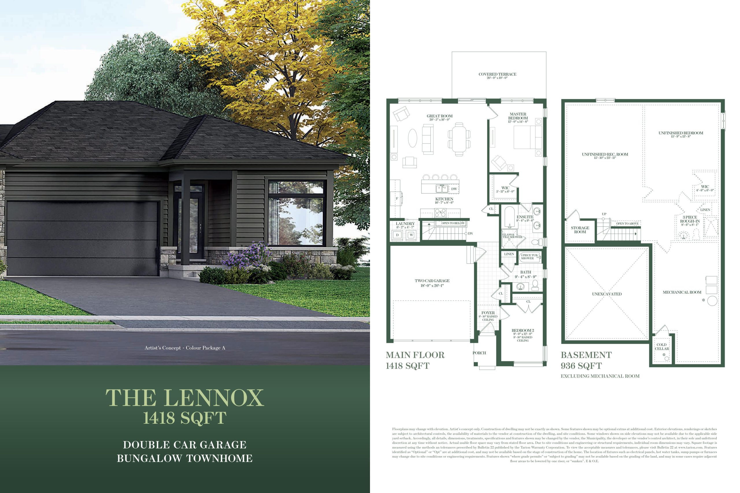 The Lennox floor plan
