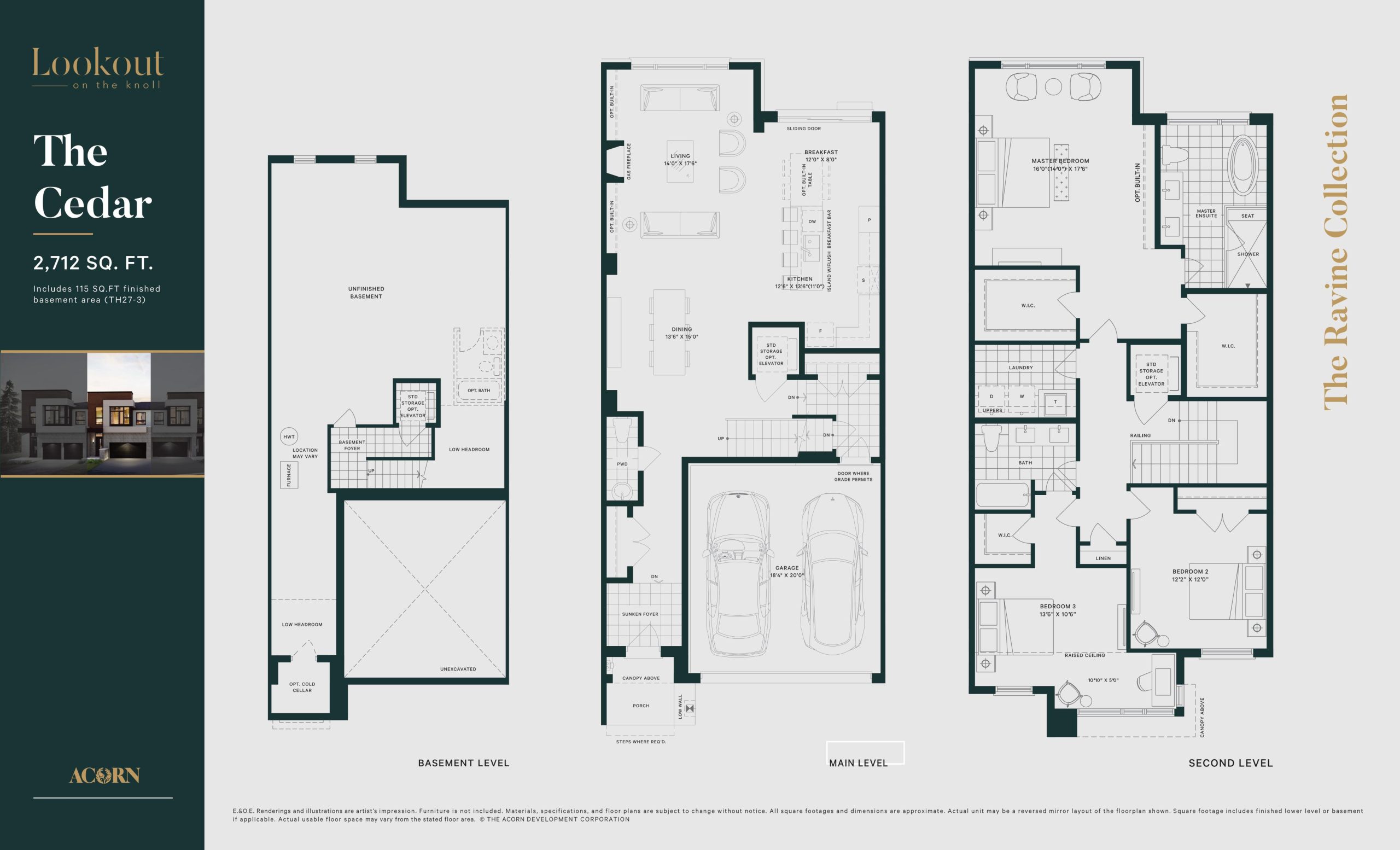 The Cedar floor plan